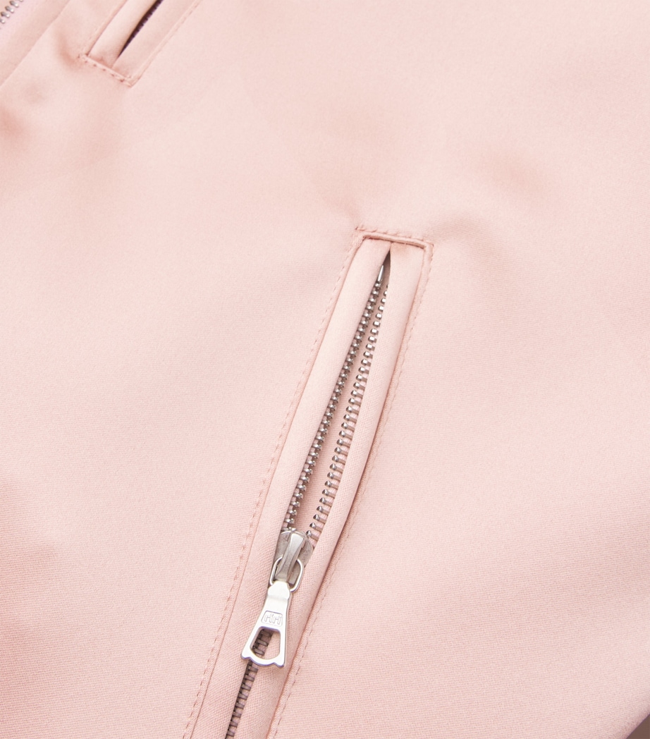 Satin Bomber Jacket 305 PINK Image 5