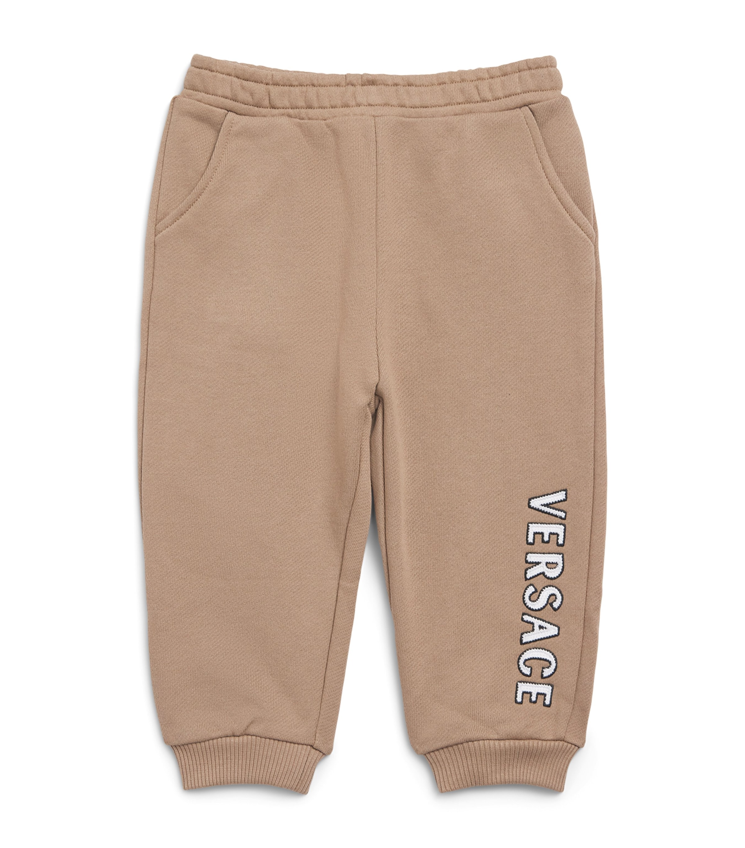 Versace Kids Cotton Logo Sweatpants (6-18 Months) Image 1