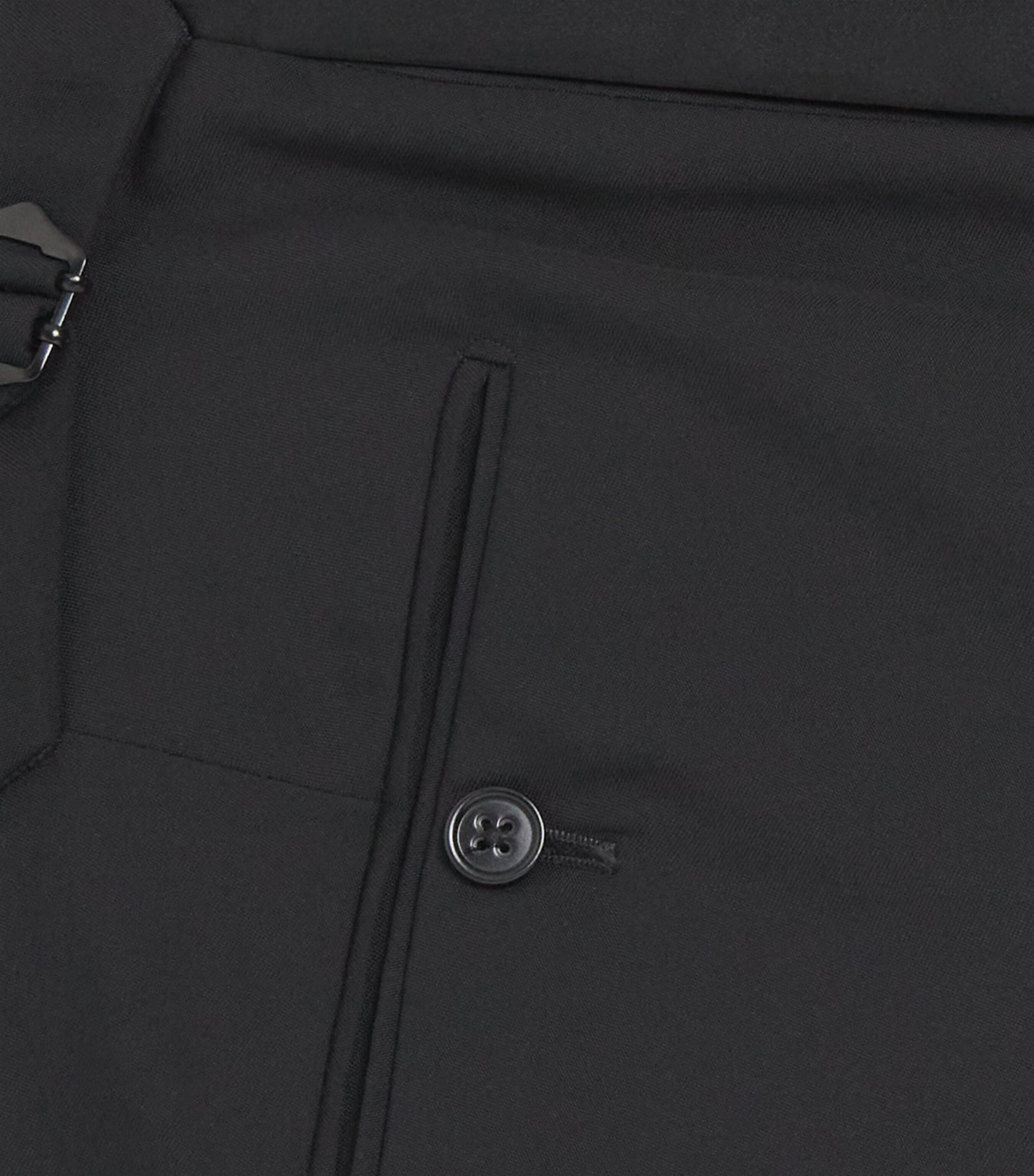 Wool Gregory Tuxedo Trousers BLACK Image 5