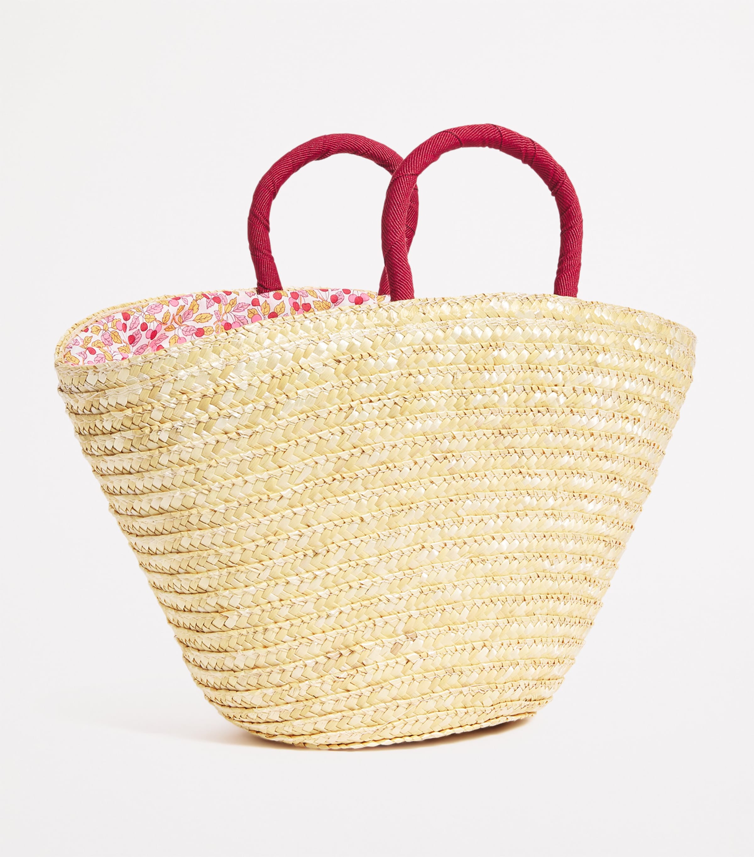 Straw Bucket Bag 001 NATRAL Image 2