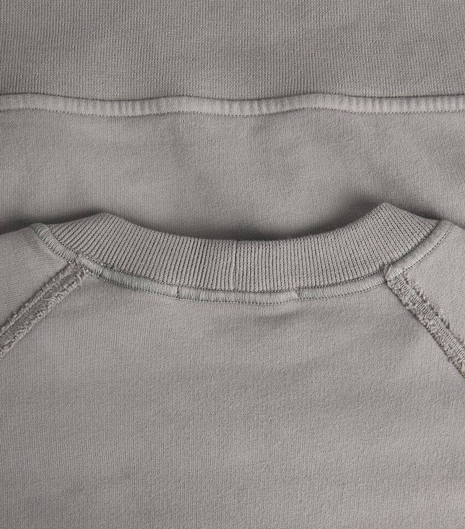 Cotton Compass Logo Sweatshirt V006B Image 5