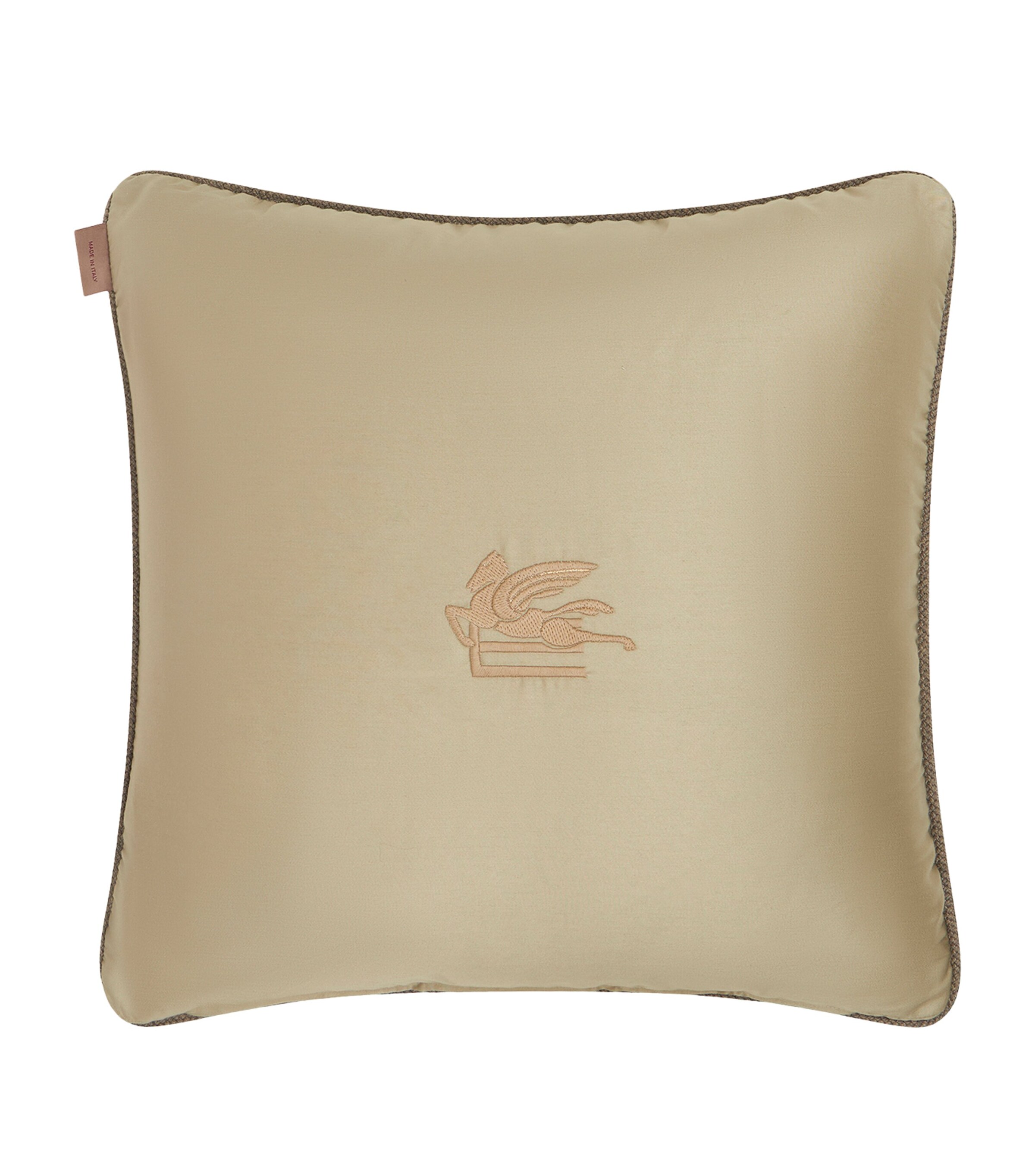 Embroidered Maranta Cushion (45cm x 45cm) MULTI Image 2