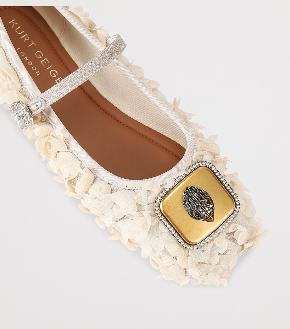 Embellished Pimlico Ballet Flats BEIGE COMB Image 3