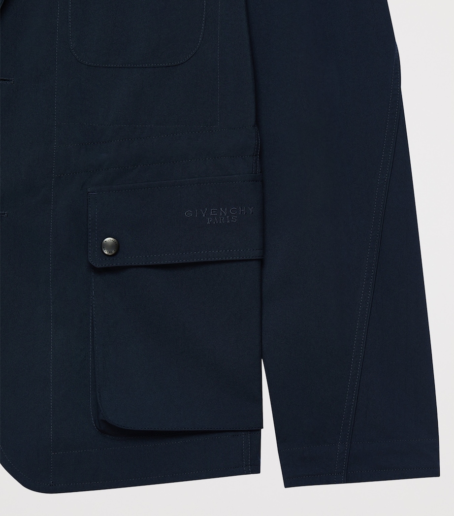Givenchy Mens Technical Deconstructed Blazer Image 4