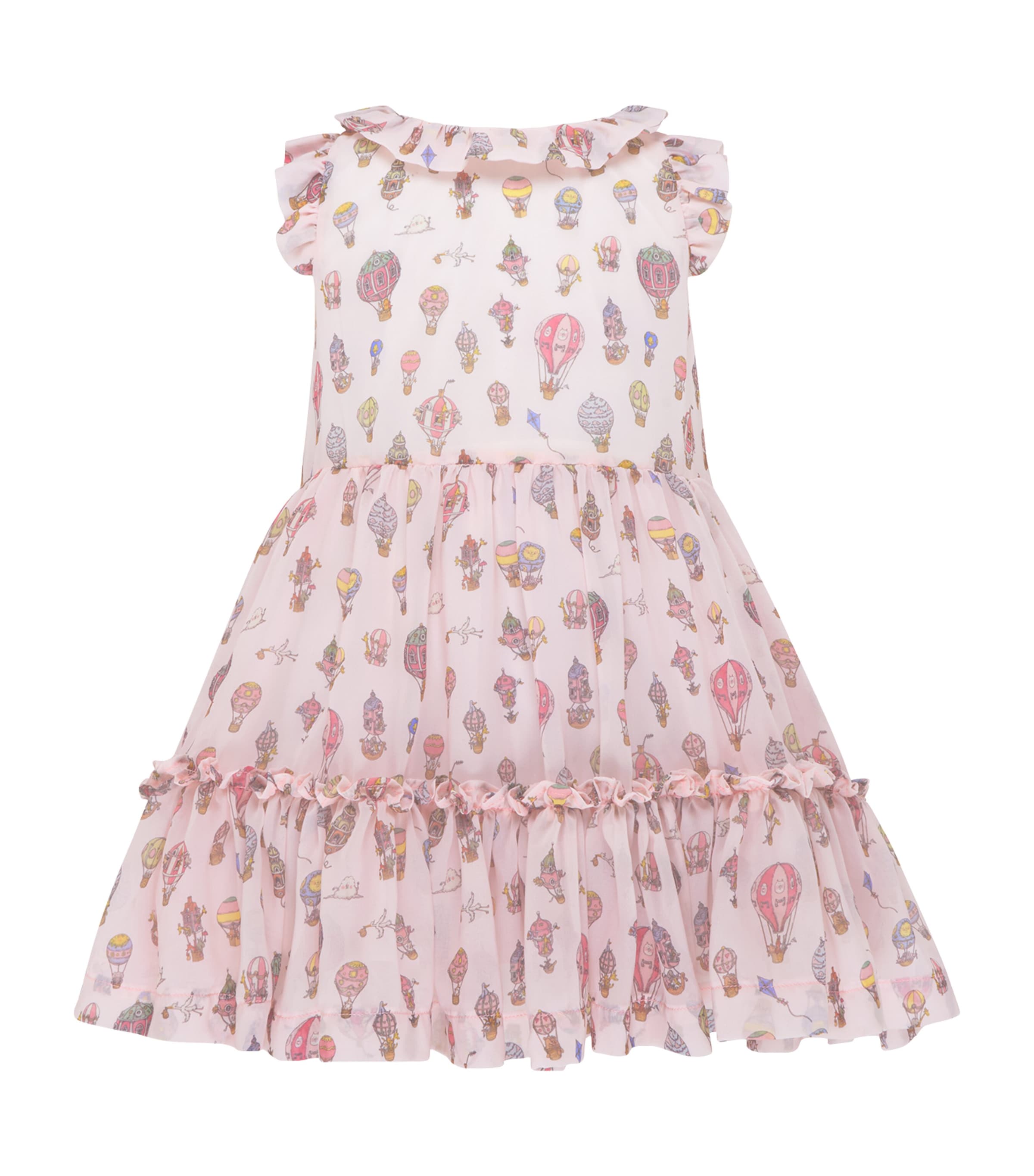 Cotton Adelaide Dress (2-10 Years) HAB PINK Image 1