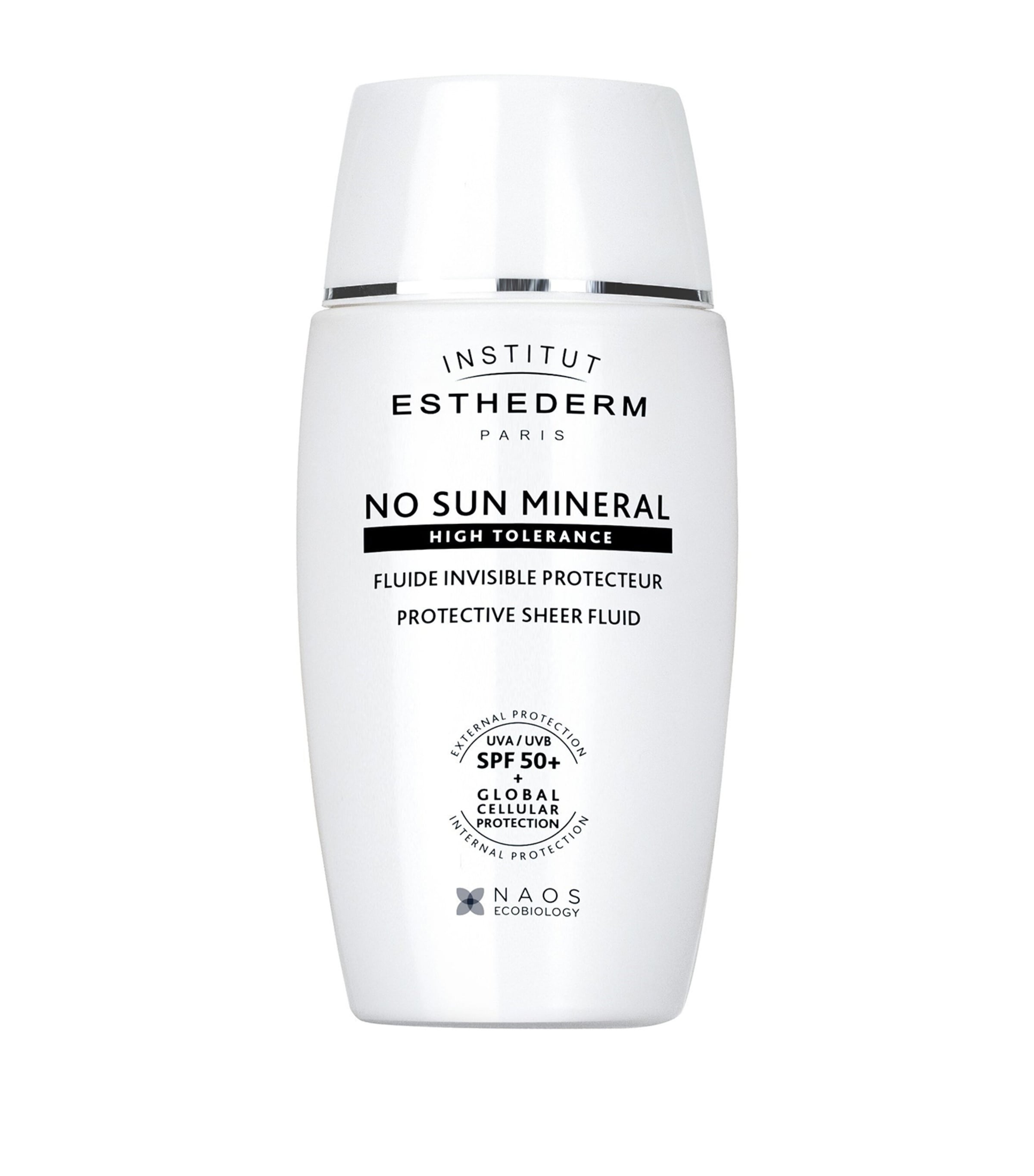Institut Esthederm No Sun Mineral High Tolerance Protective Sheer Fluid Spf 50+