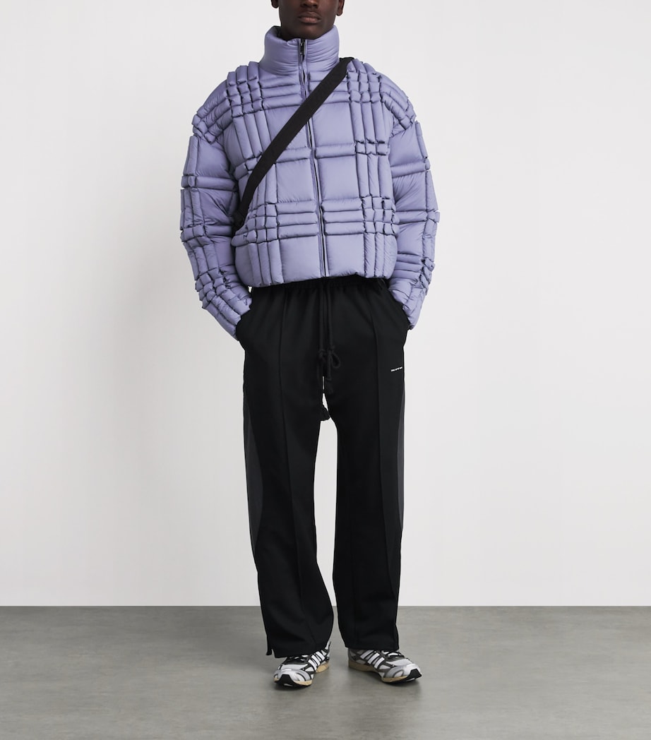 3D Down-Filled Puffer Jacket GREY Image 2