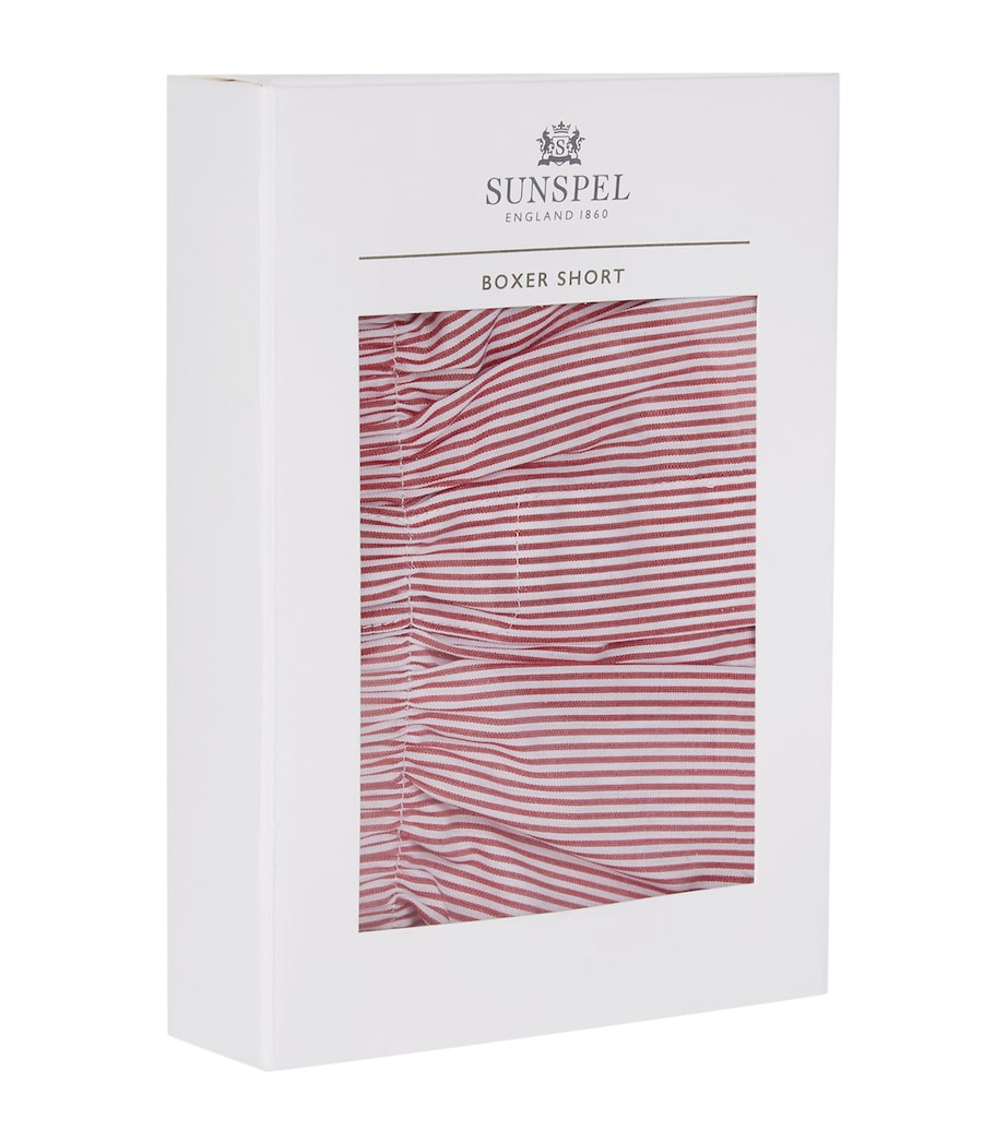 Mini Check Boxers STAZ - RED Image 3