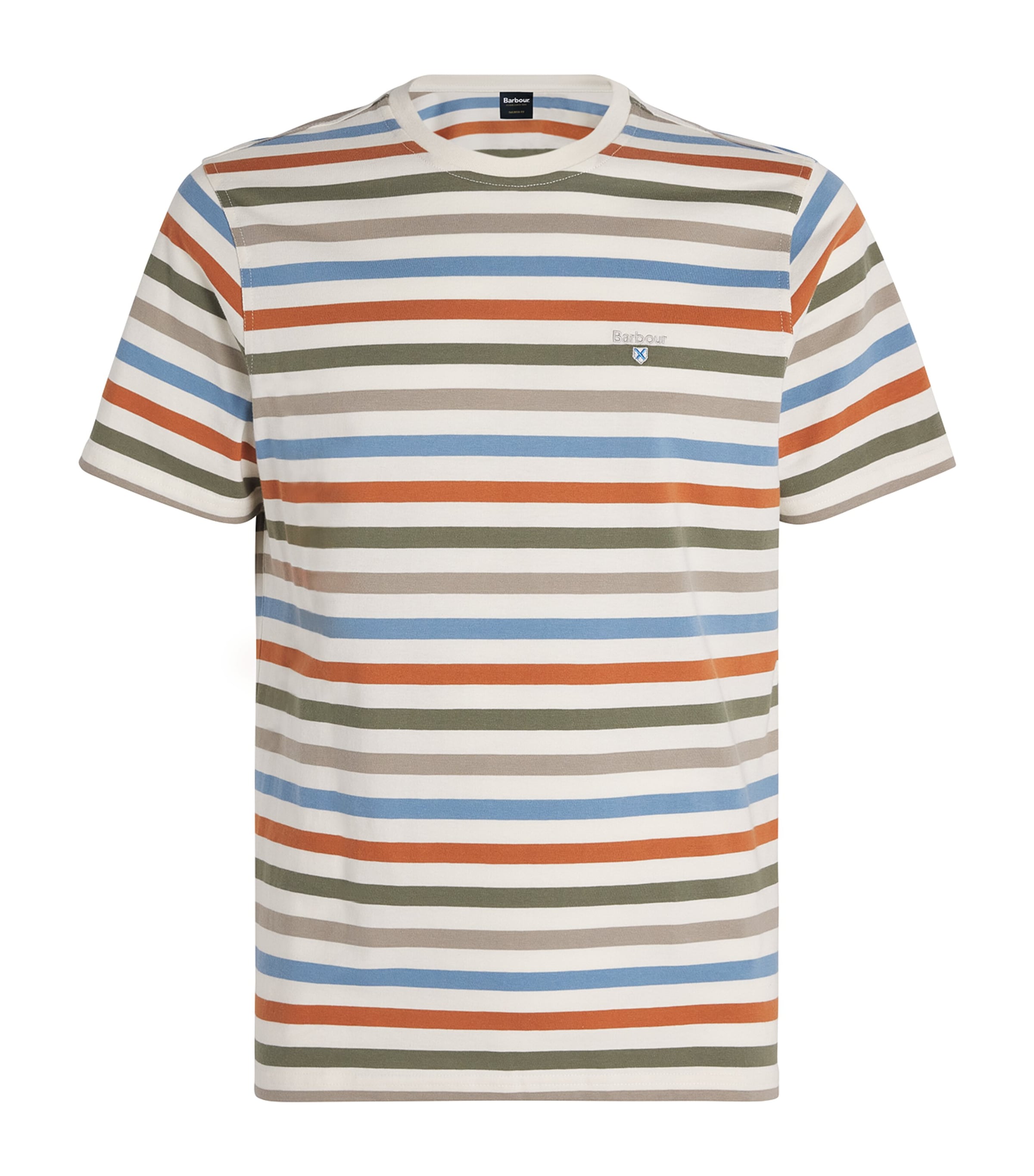 Barbour Cotton Rokeby Stripe T-shirt In Multi