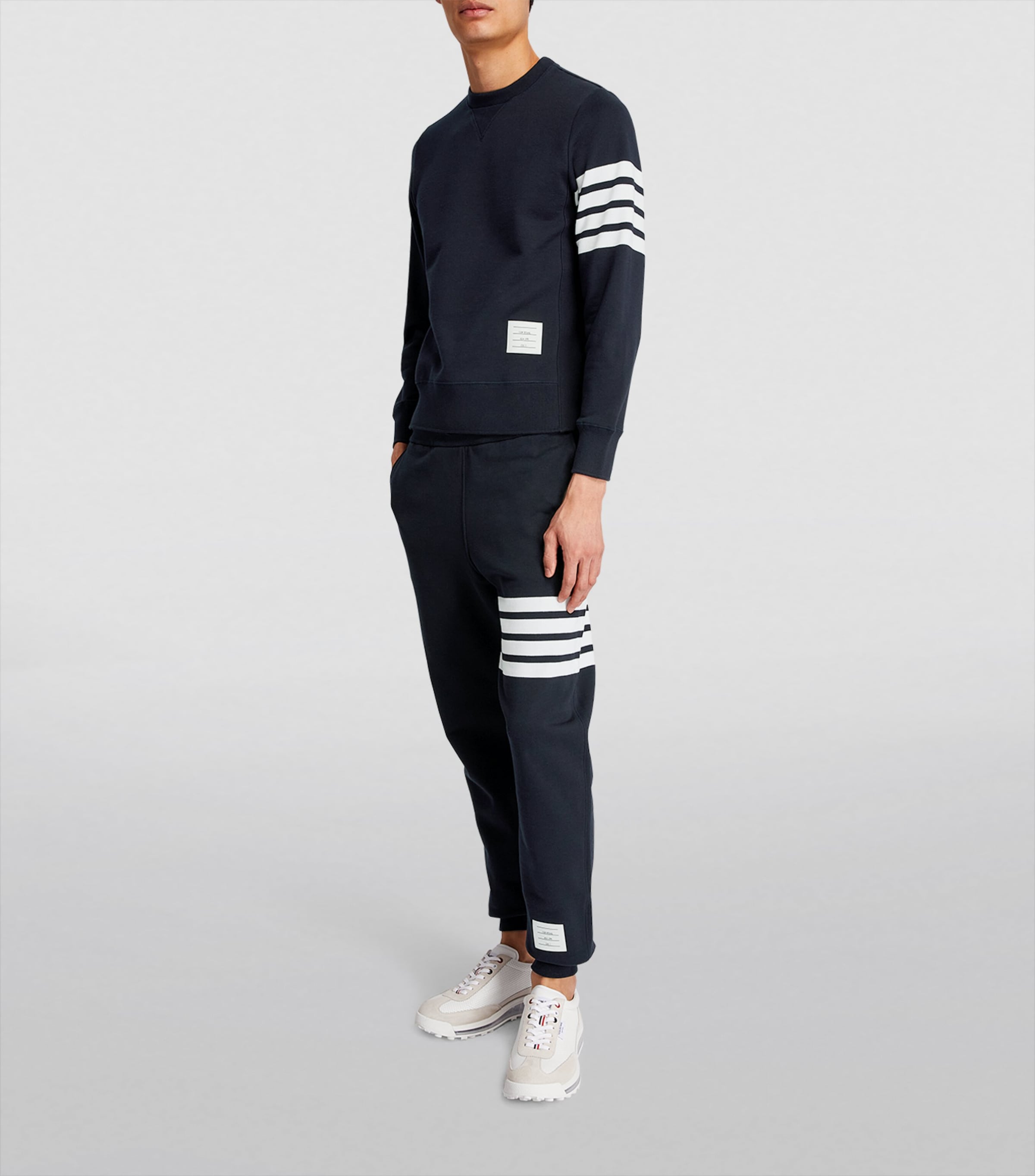 Four-Stripe Sweatpants NAVY Image 2