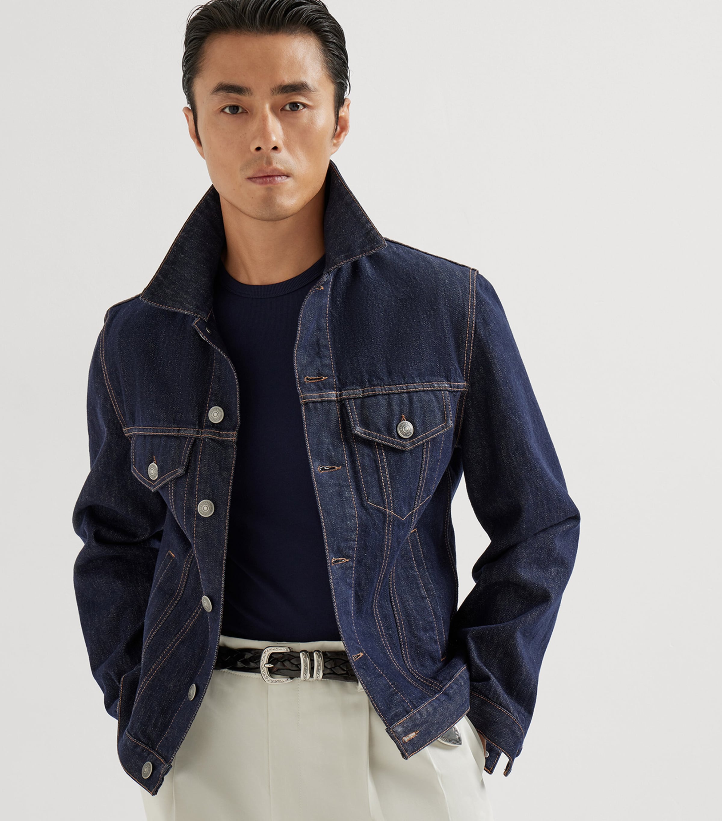 Cotton-Modal Blend T-Shirt C4492 Image 4