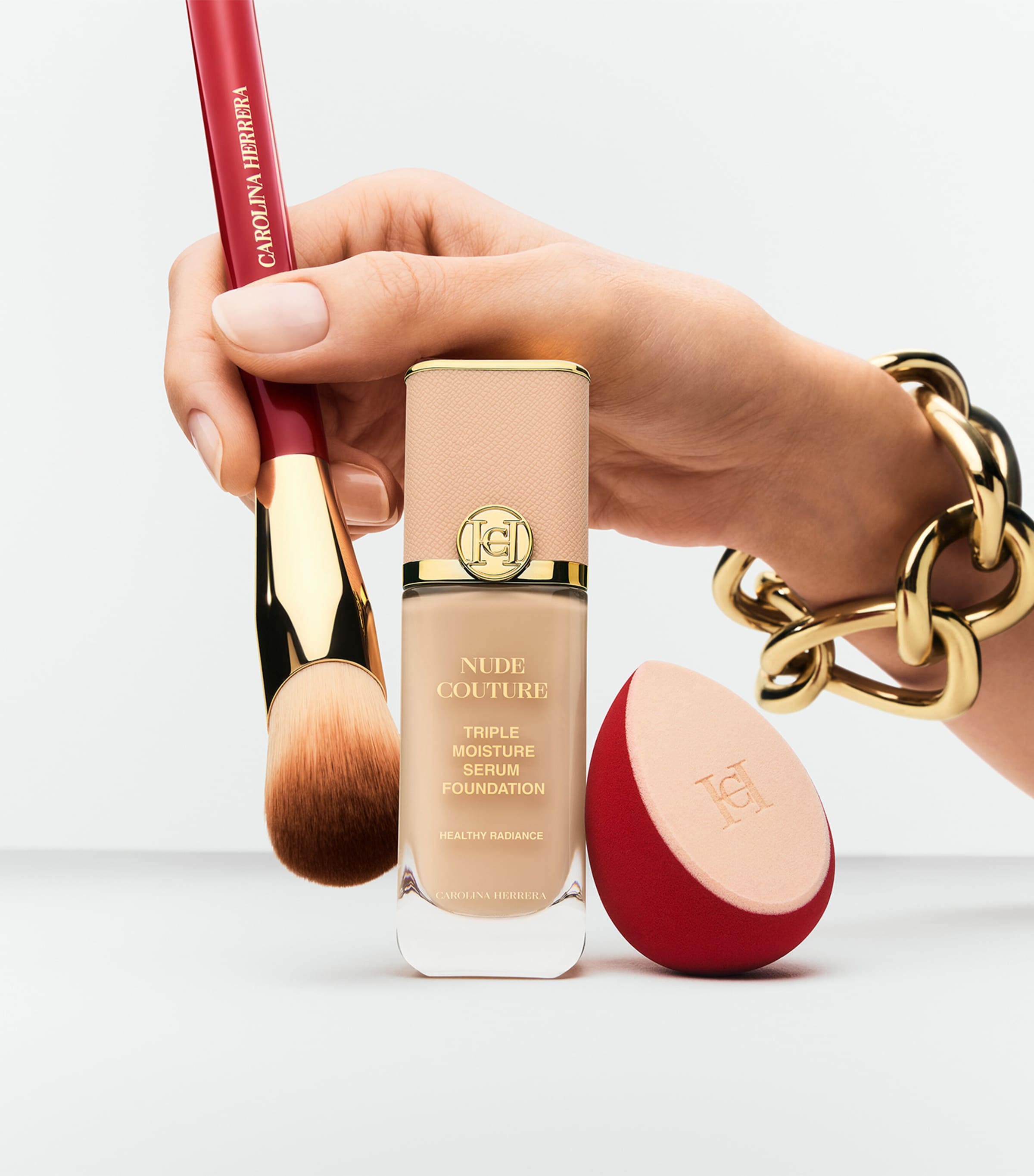 Duo-Faced Make-Up Sponge BLENDER Image 3