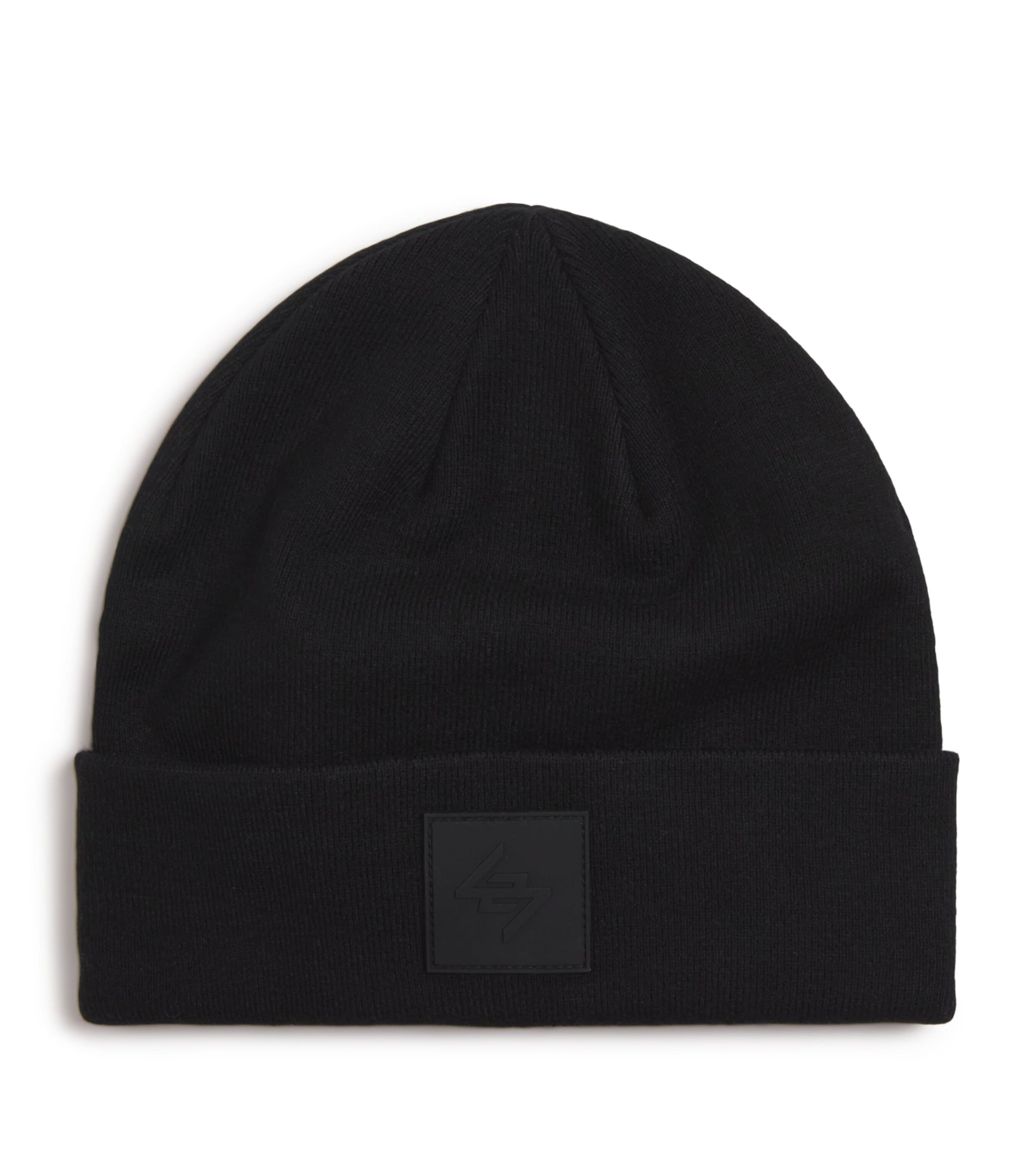 247 Patch Beanie BLACK Image 1