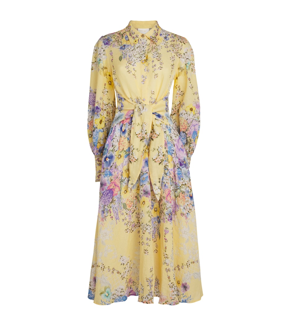 Linen Darling Buds Shirt Dress DARLING BUDS DARLBUD Image 1