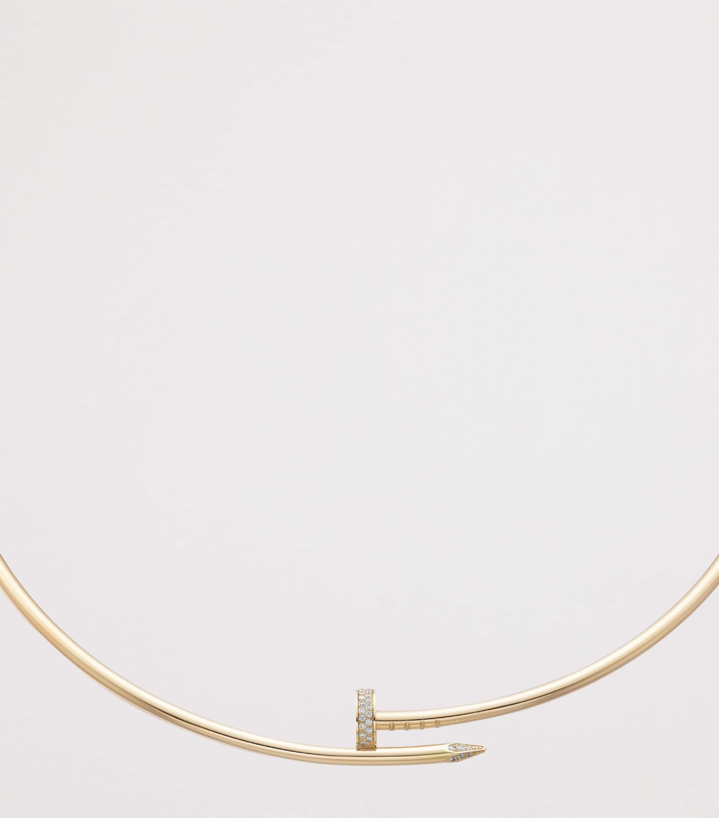 Cartier Yellow Gold and Diamond Juste un Clou Necklace Yellow Gold Image 3