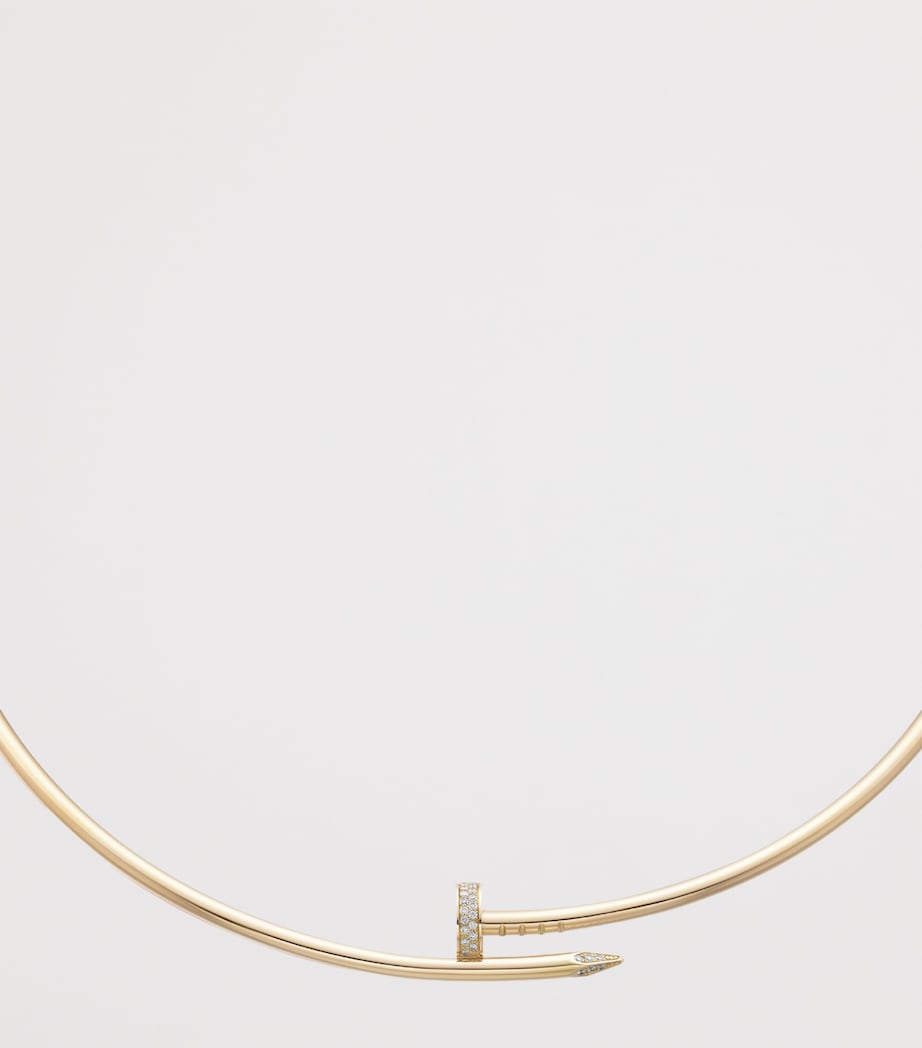 Cartier Yellow Gold and Diamond Juste un Clou Necklace Yellow Gold Image 3