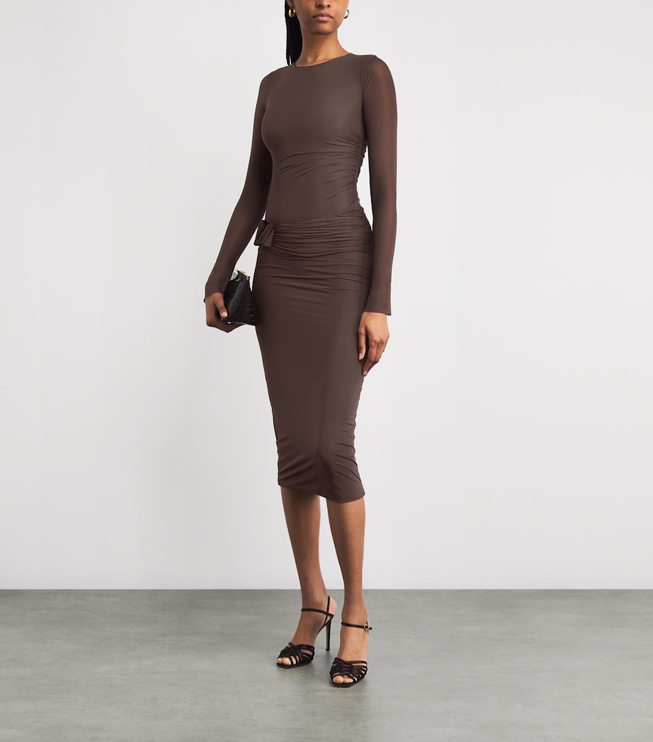 Anna Midi Dress WOOD 123 Image 2