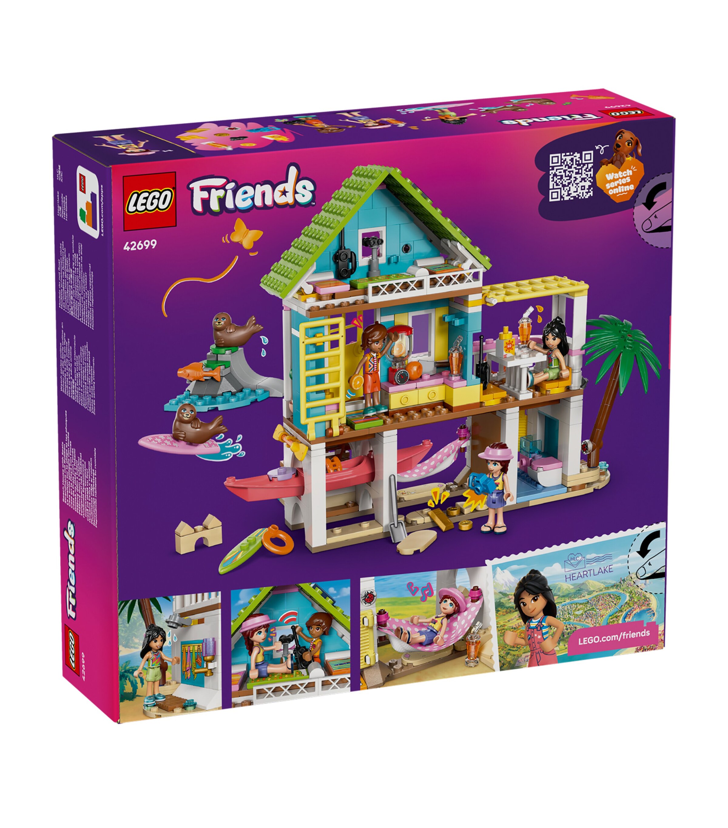 Lego LEGO Friends Beach House with Seals Toy 42699 Image 2