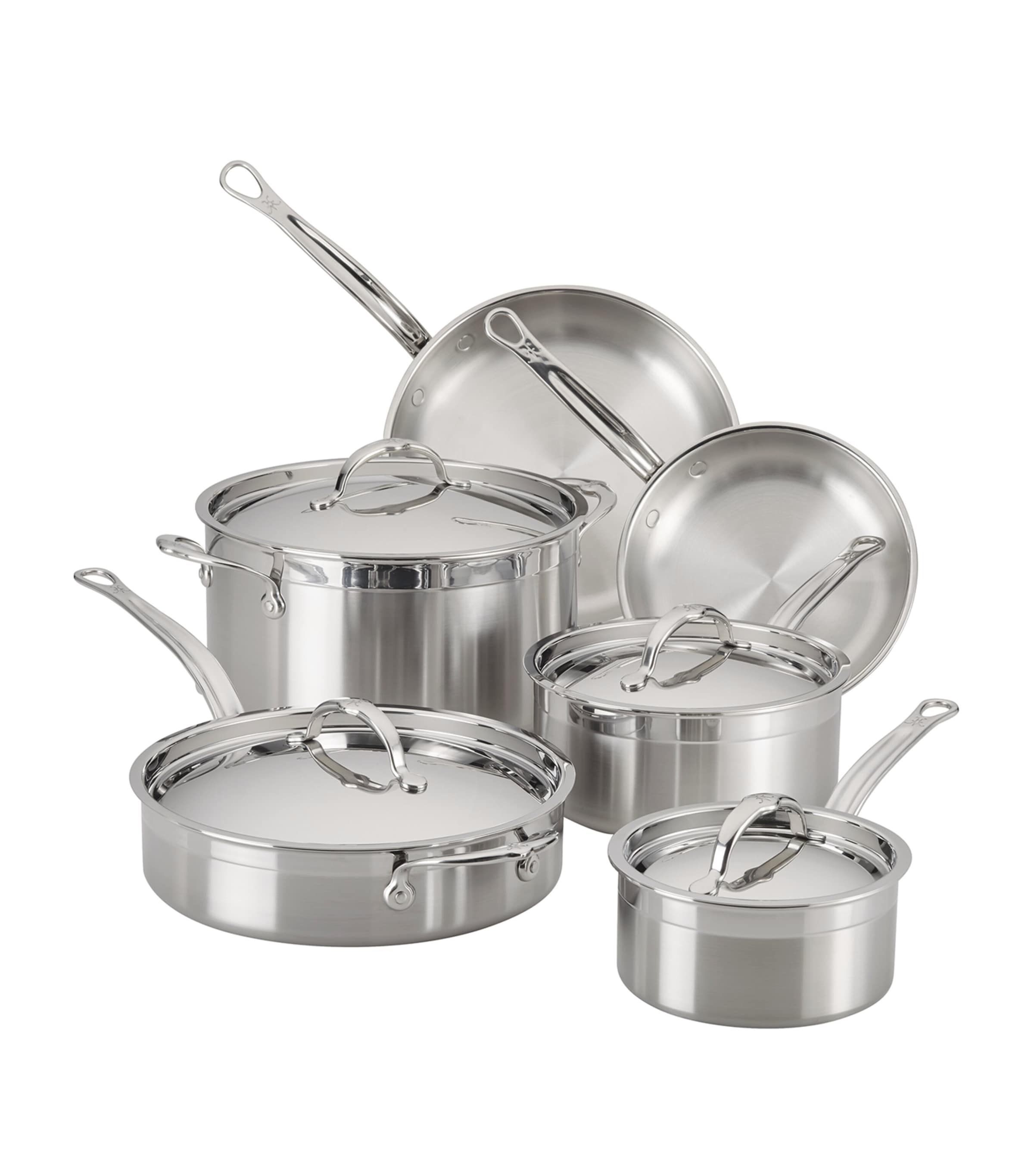 ProBond 10-Piece Cookware Set STAINLESS STEEL Image 3