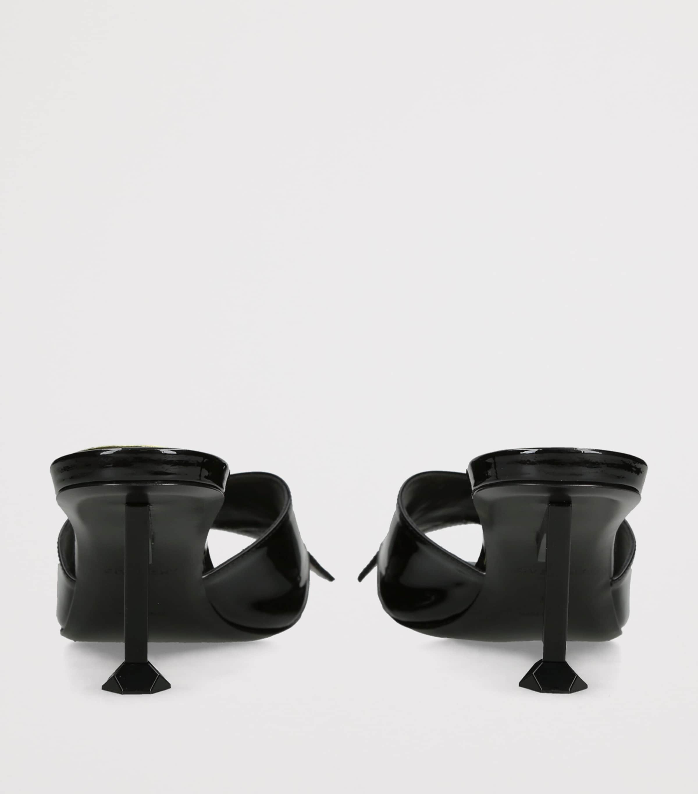 Givenchy Leather Boudoir Fold Mules 65 Black Image 4