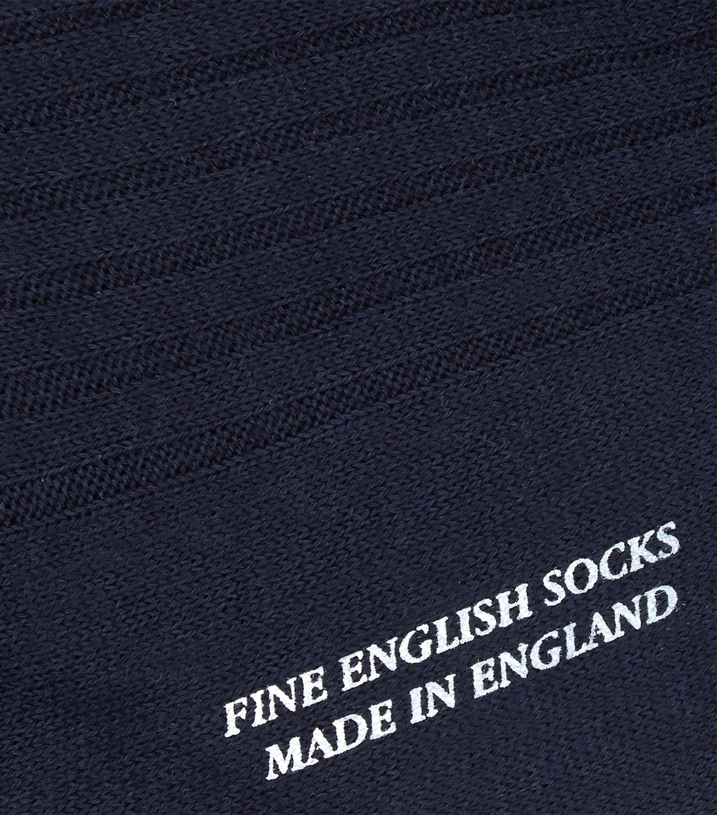 Knightsbridge Cashmere Socks NAVY Image 2