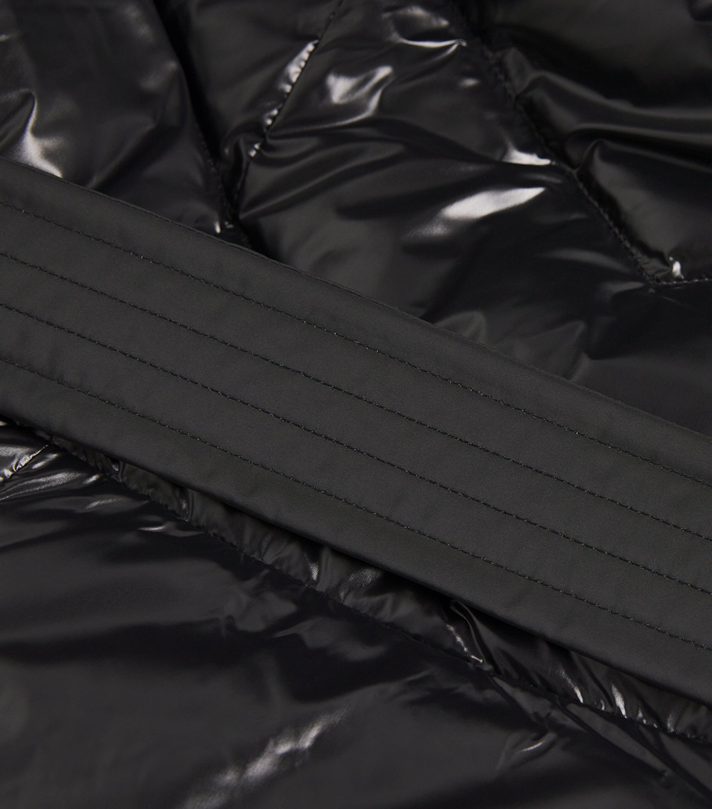 Calina Down Coat BLACK C0001 Image 5