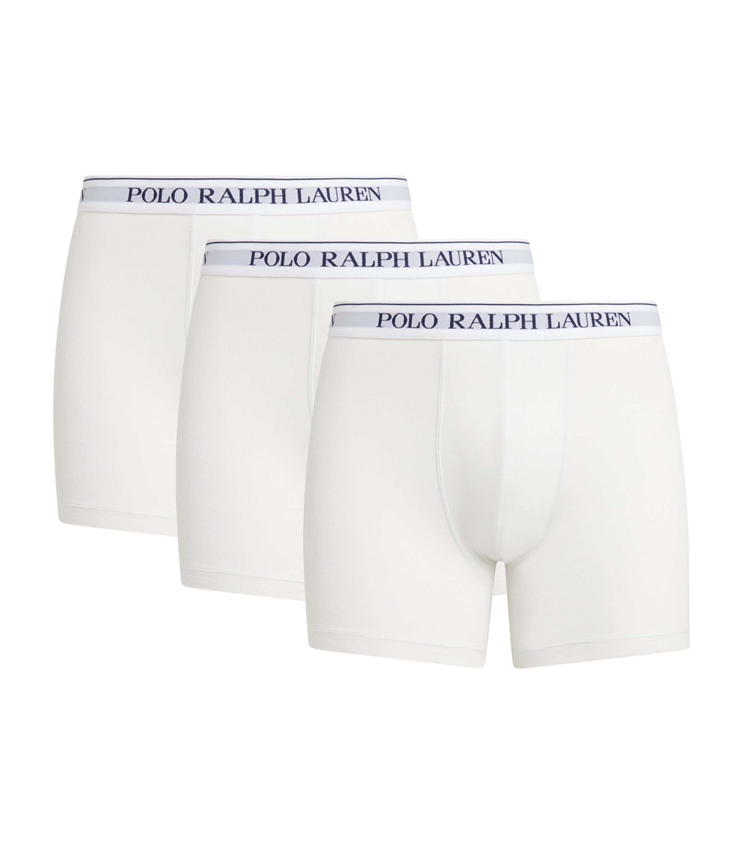 Polo Ralph Lauren Stretch-cotton Boxer Briefs In White