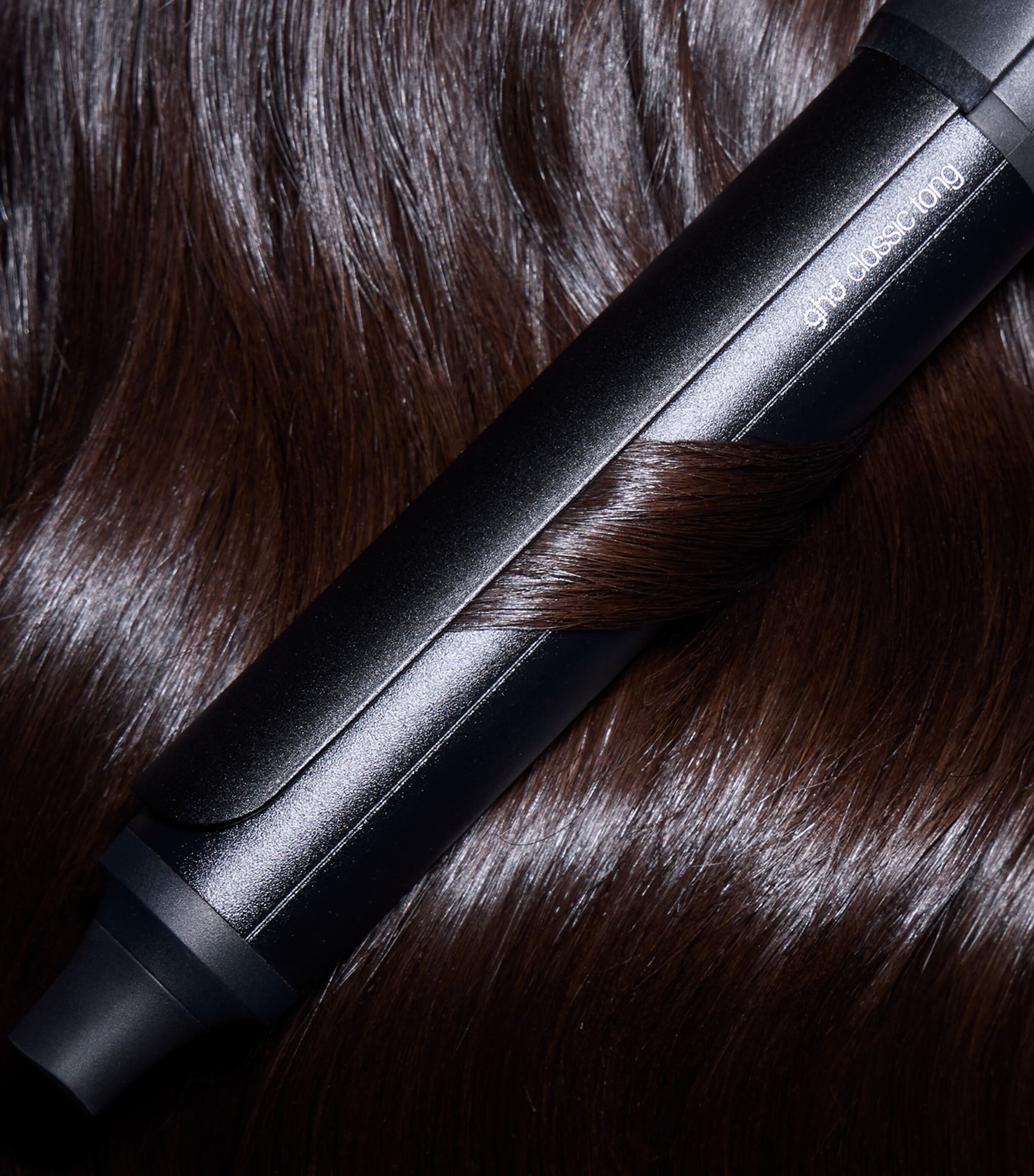 Chronos Curve Classic Tong Hair Curler (26mm) BLACK Image 5