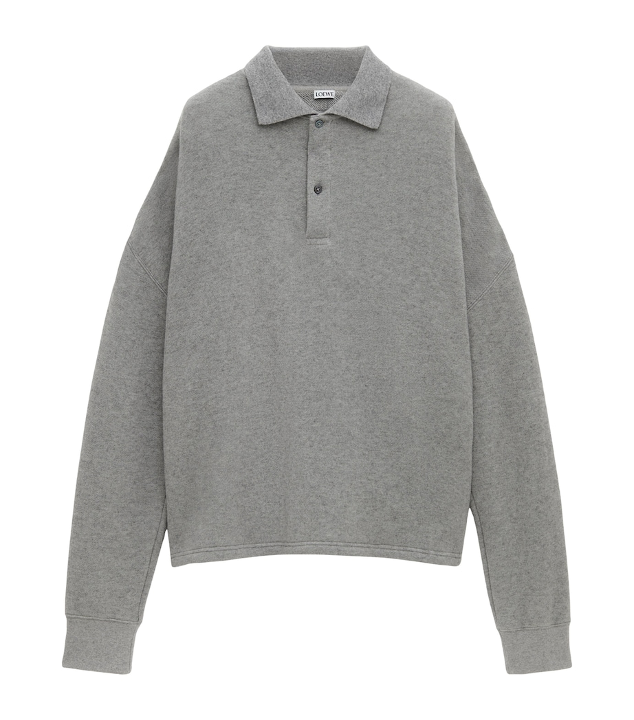 Polo Sweatshirt LEAD GREY Image 1
