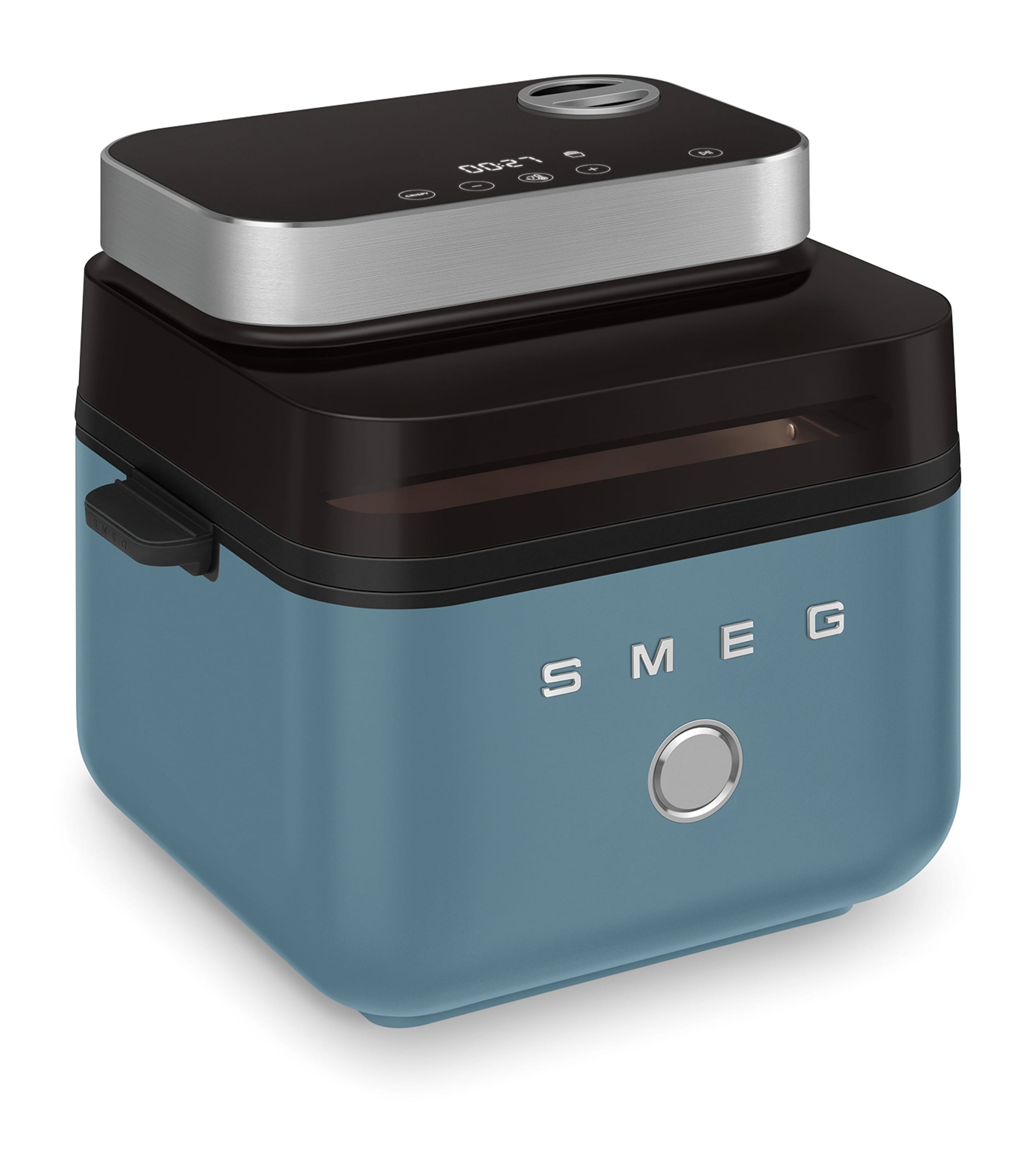 Smeg Air Fryer Matte Storm Blue Image 3