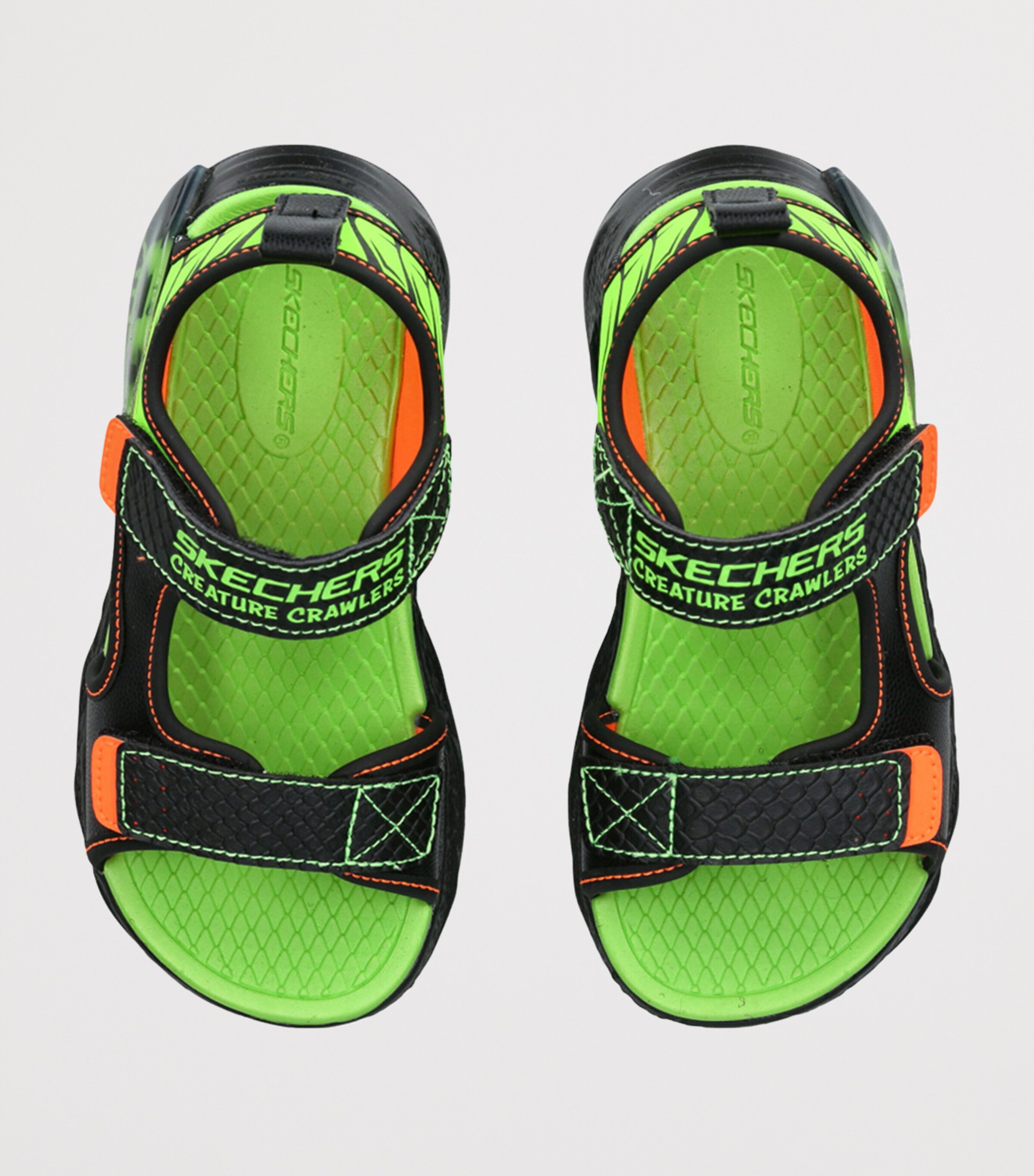 Skechers Creature Splash Sandals Blk/green Image 4