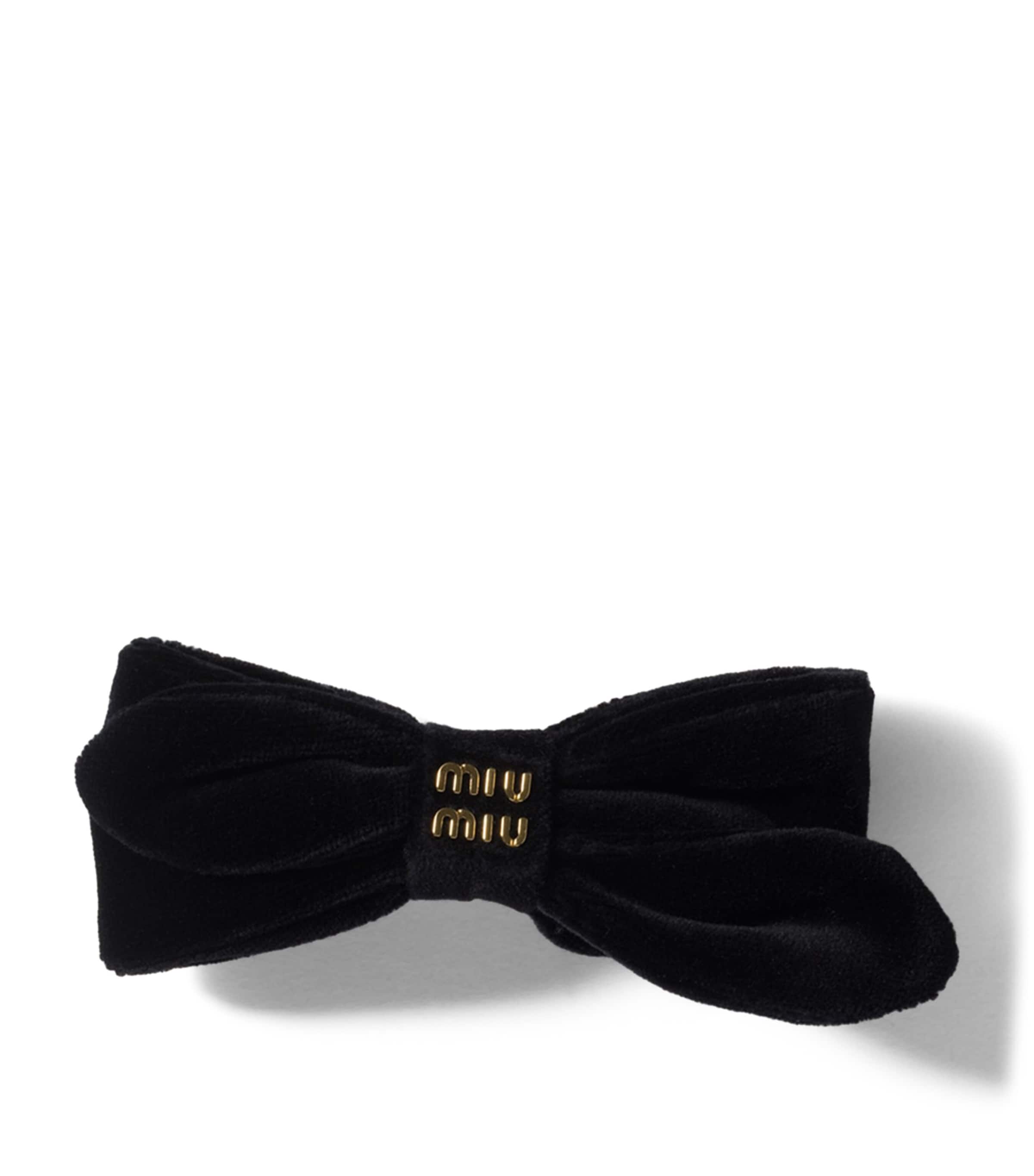 Velvet Bow Hair Clip F0002 Image 1