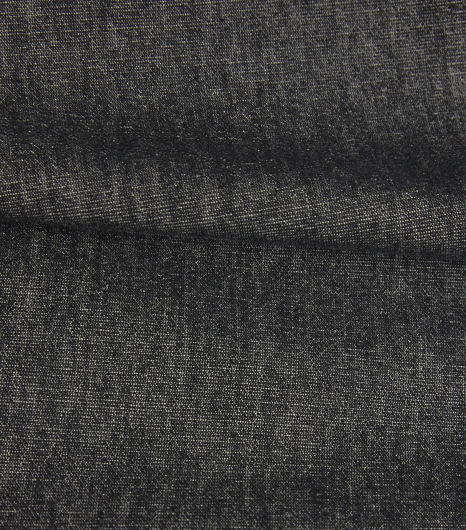 Jersey Flared Midi Skirt DARK GREY Image 5