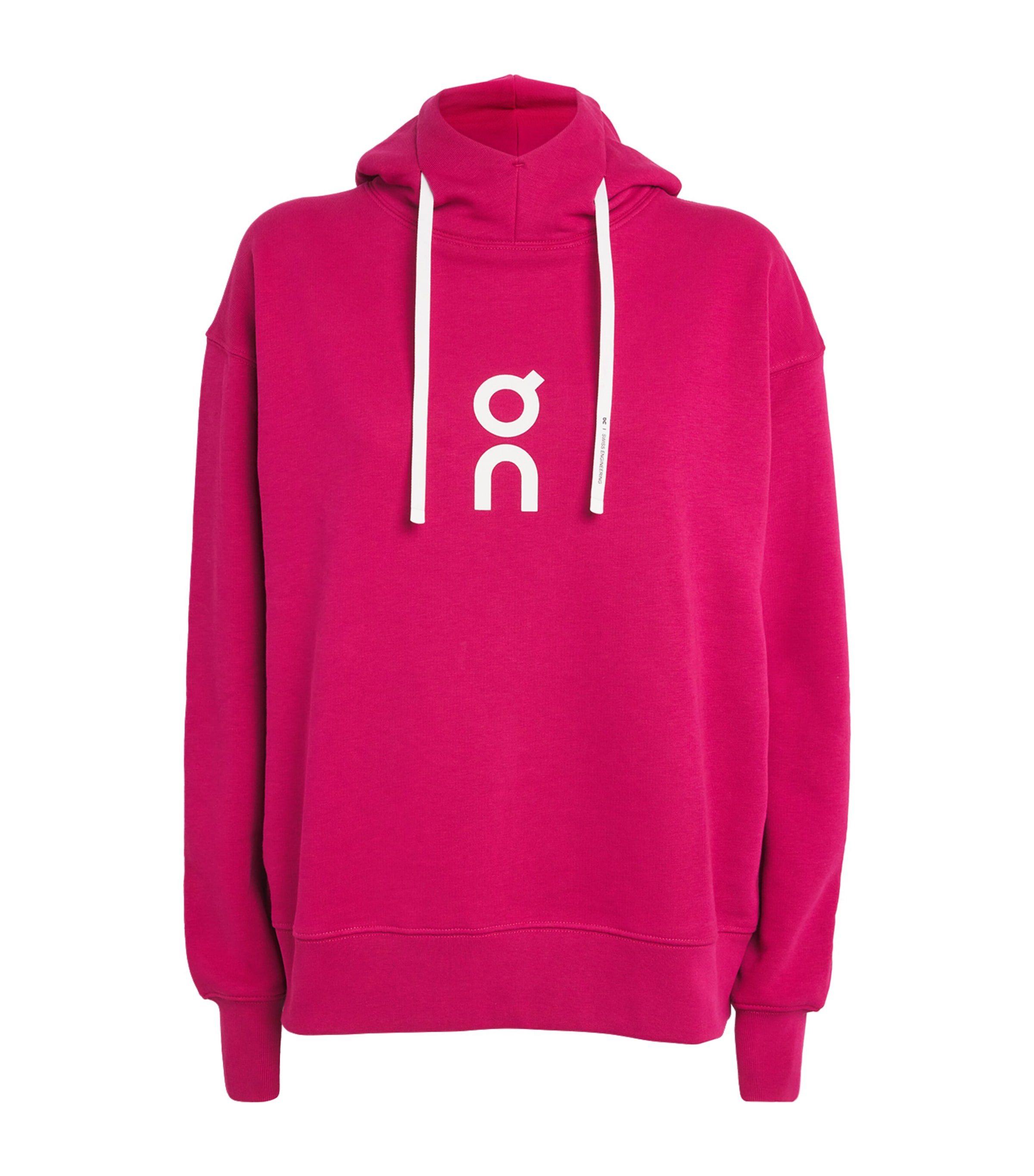 Organic Cotton-Blend Club Hoodie GRENADINE Image 1
