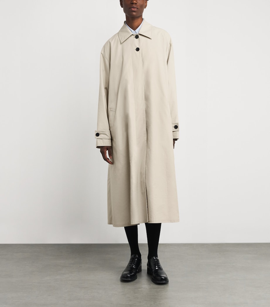 Lolana Trench Coat PORCELAIN Image 2
