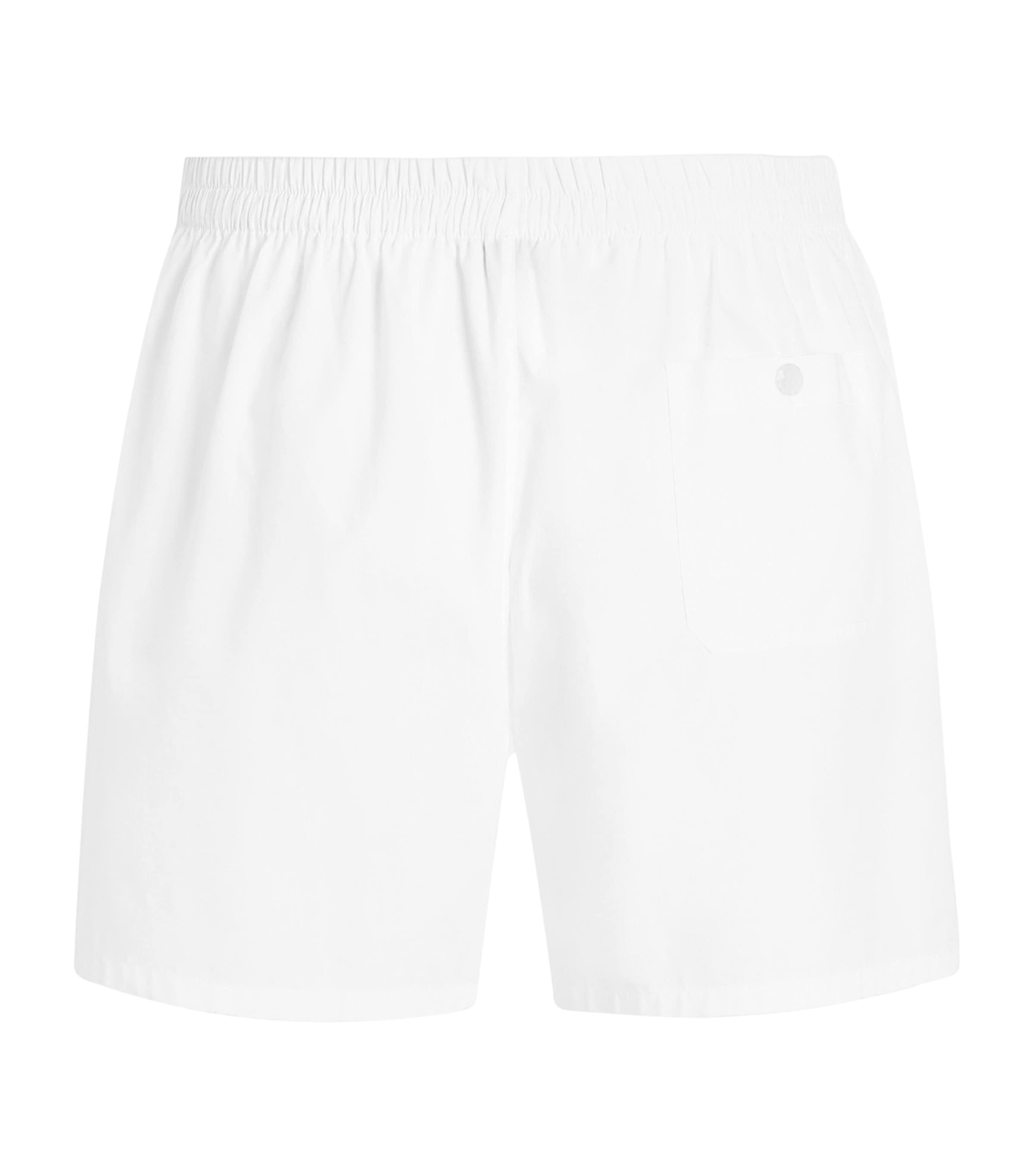 Dolce&Gabbana Mens Cotton Poplin Shorts Optical White Image 2