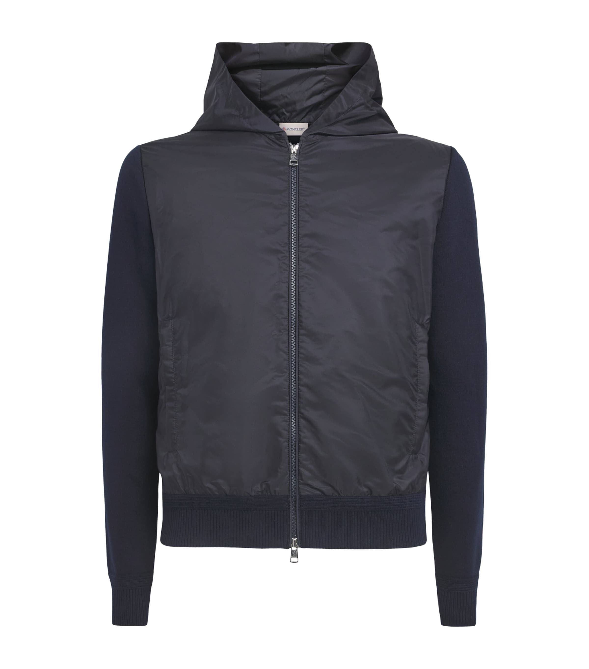 Moncler Mens Hybrid Hooded Cardigan Image 1