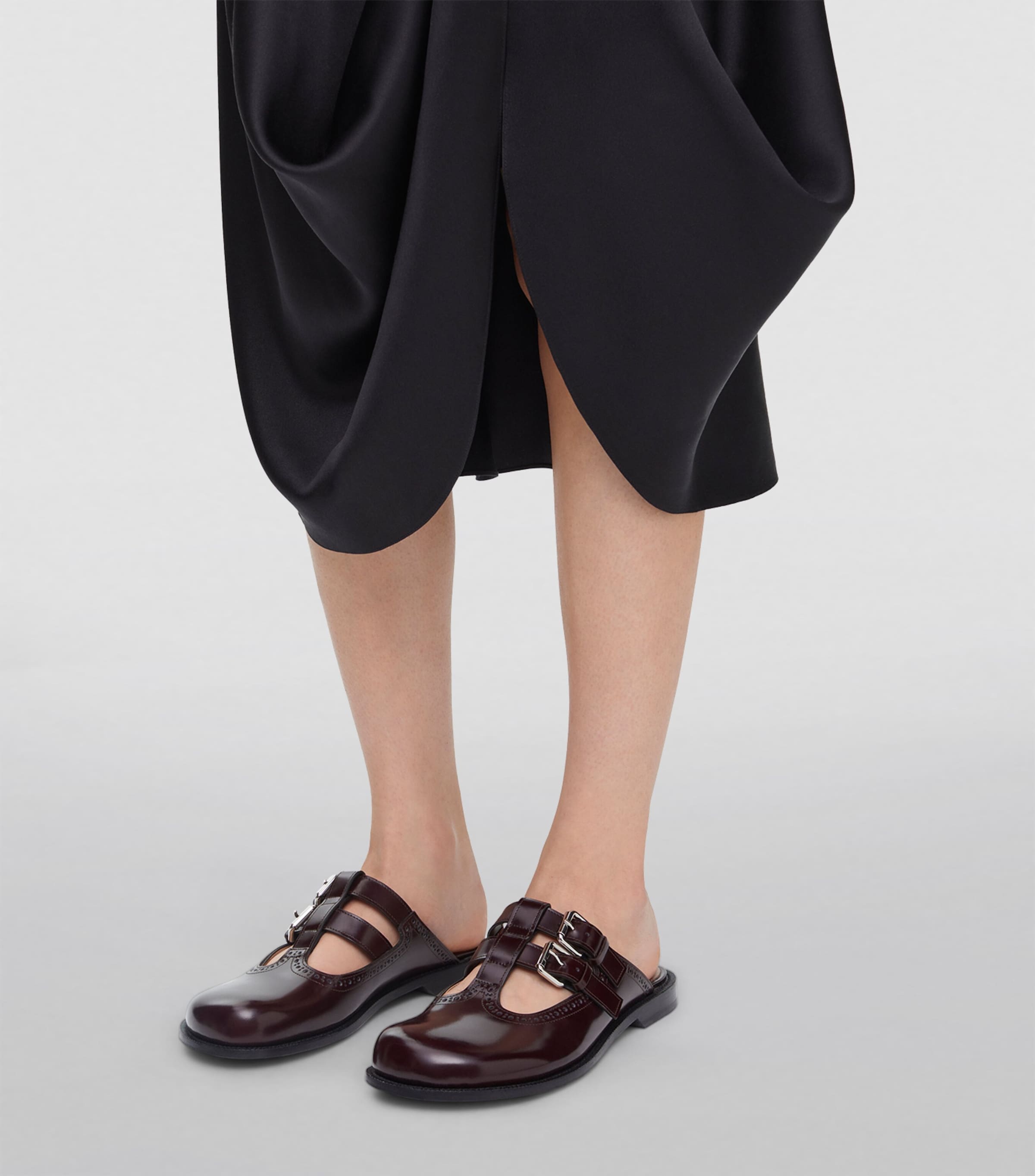 LOEWE Leather Campo Mary Jane Mules | Harrods HK
