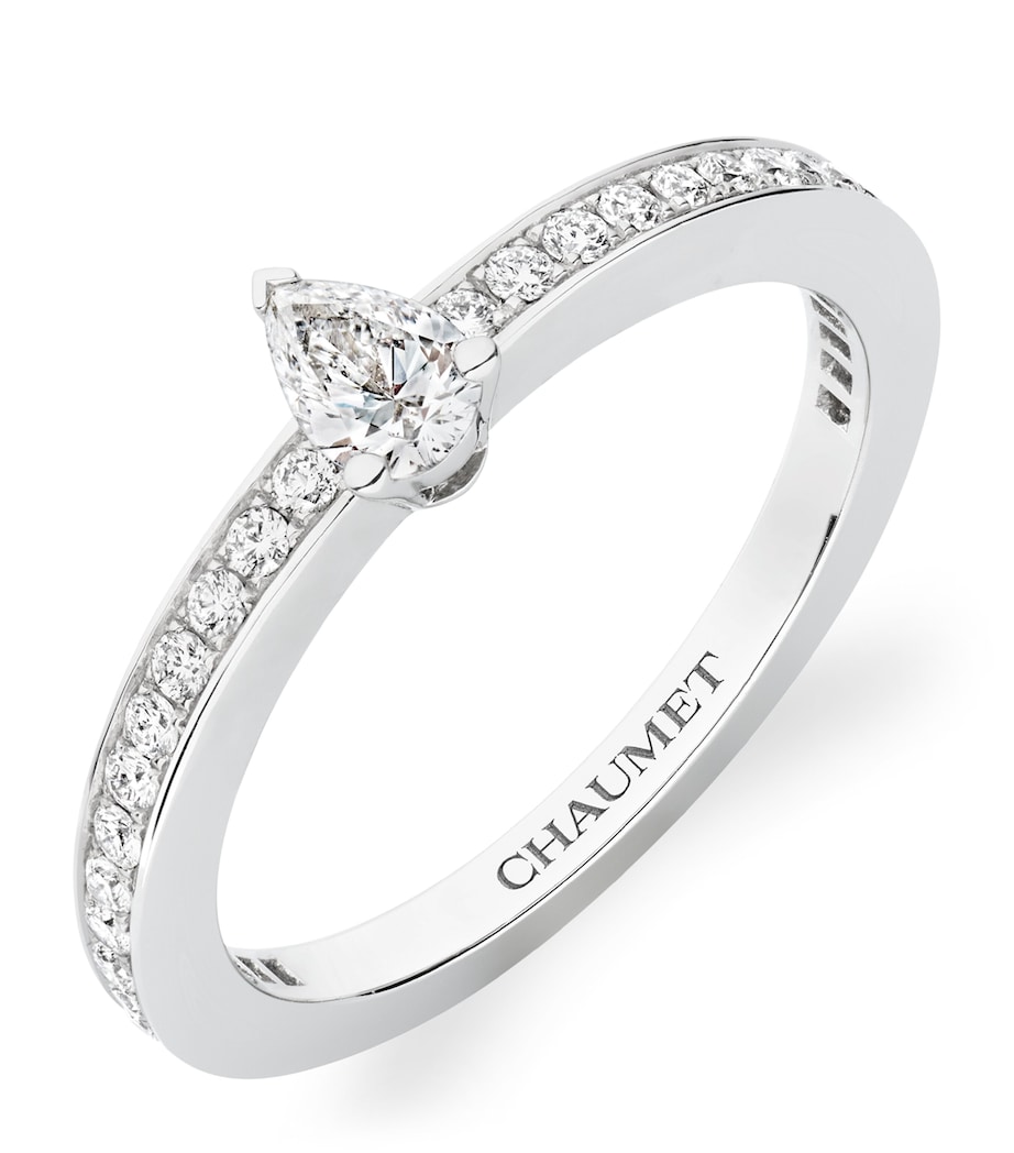Chaumet Platinum and Diamond Joséphine Éclat d’Éternit Ring Platinum Image 1