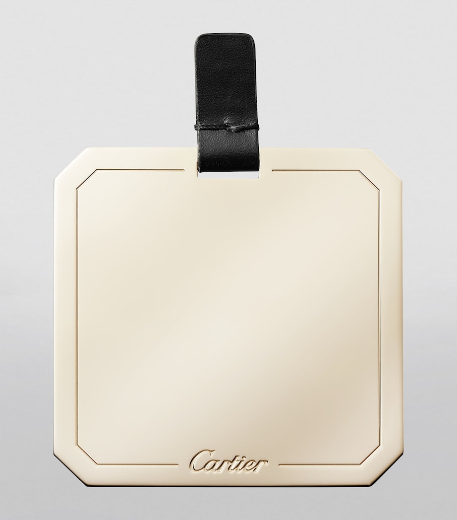 Mini Leather C de Cartier Chain Bag BLACK Image 6