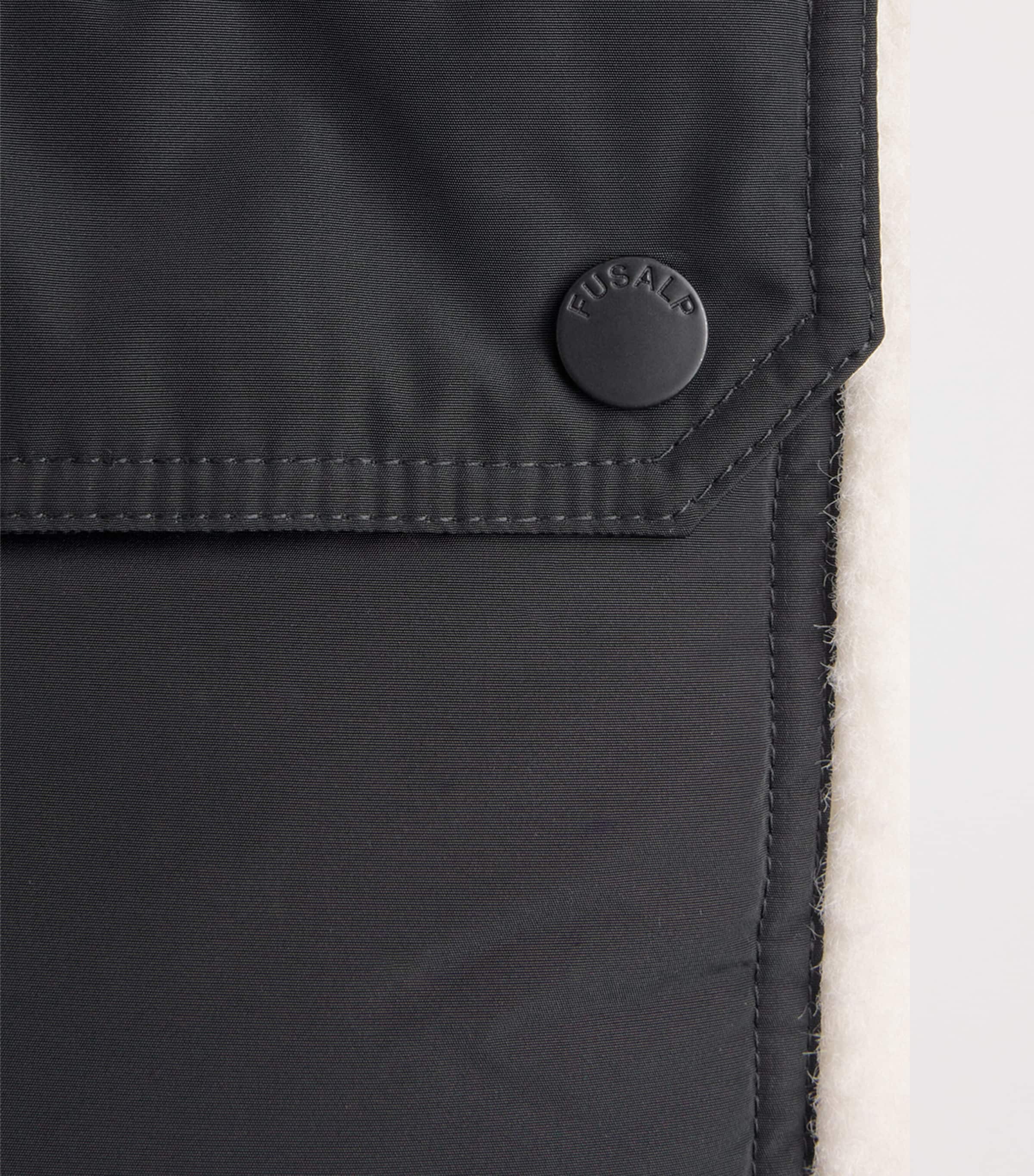 Faux Fur Flockoon Jacket 1091 DESERT/NOIR Image 5