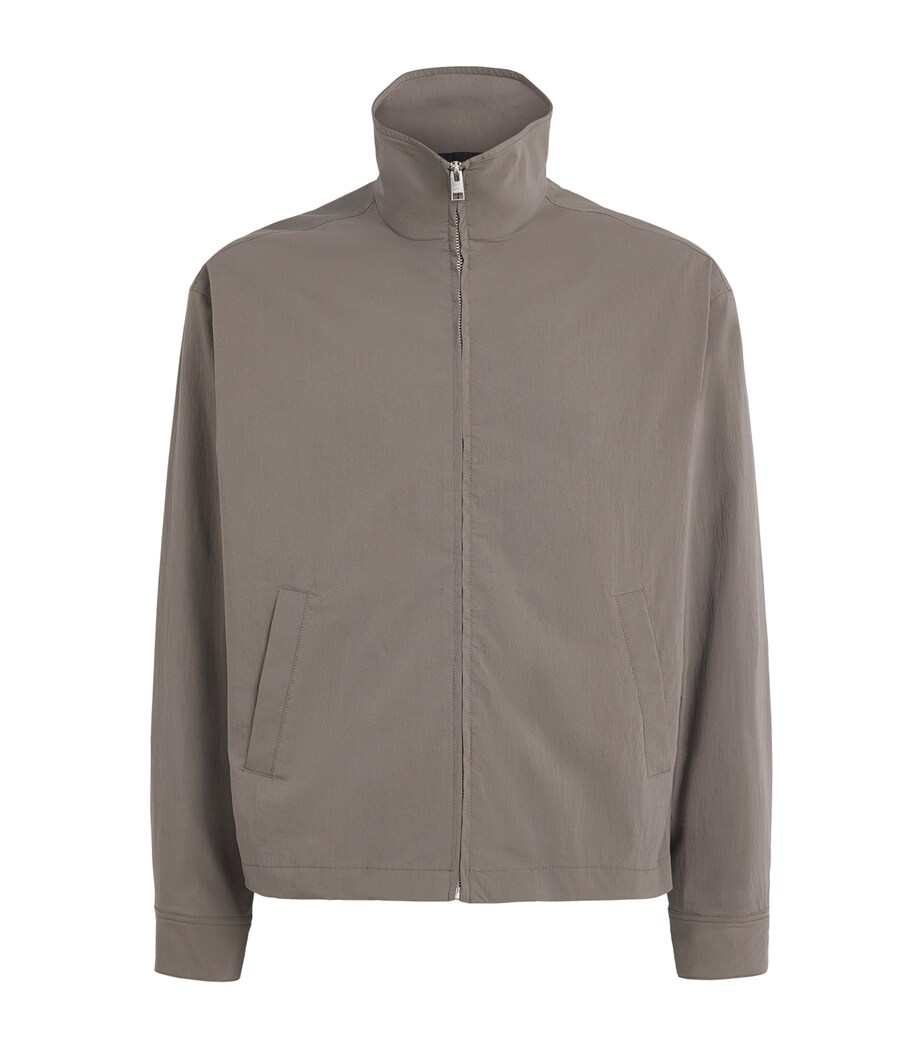 FRAME Mens Cotton-Blend Jacket Grey Image 1