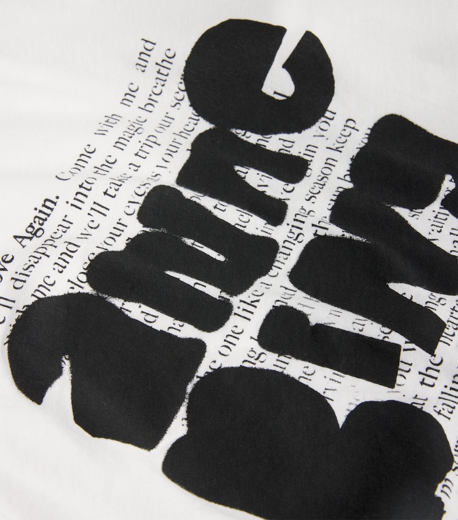 Logo Walker T-Shirt IVORY Image 5