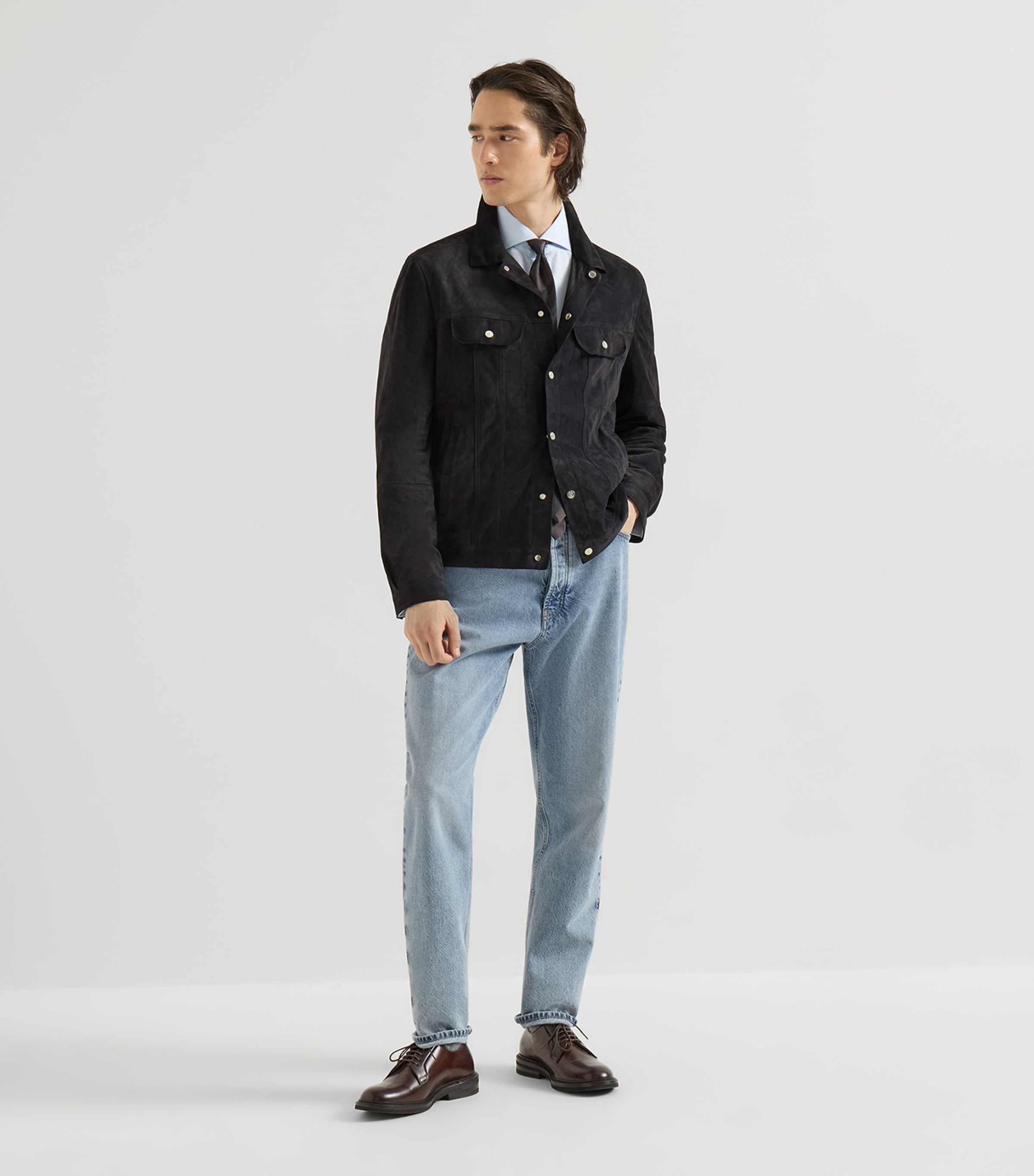 Brunello Cucinelli Mens Iconic Straight Jeans Image 2