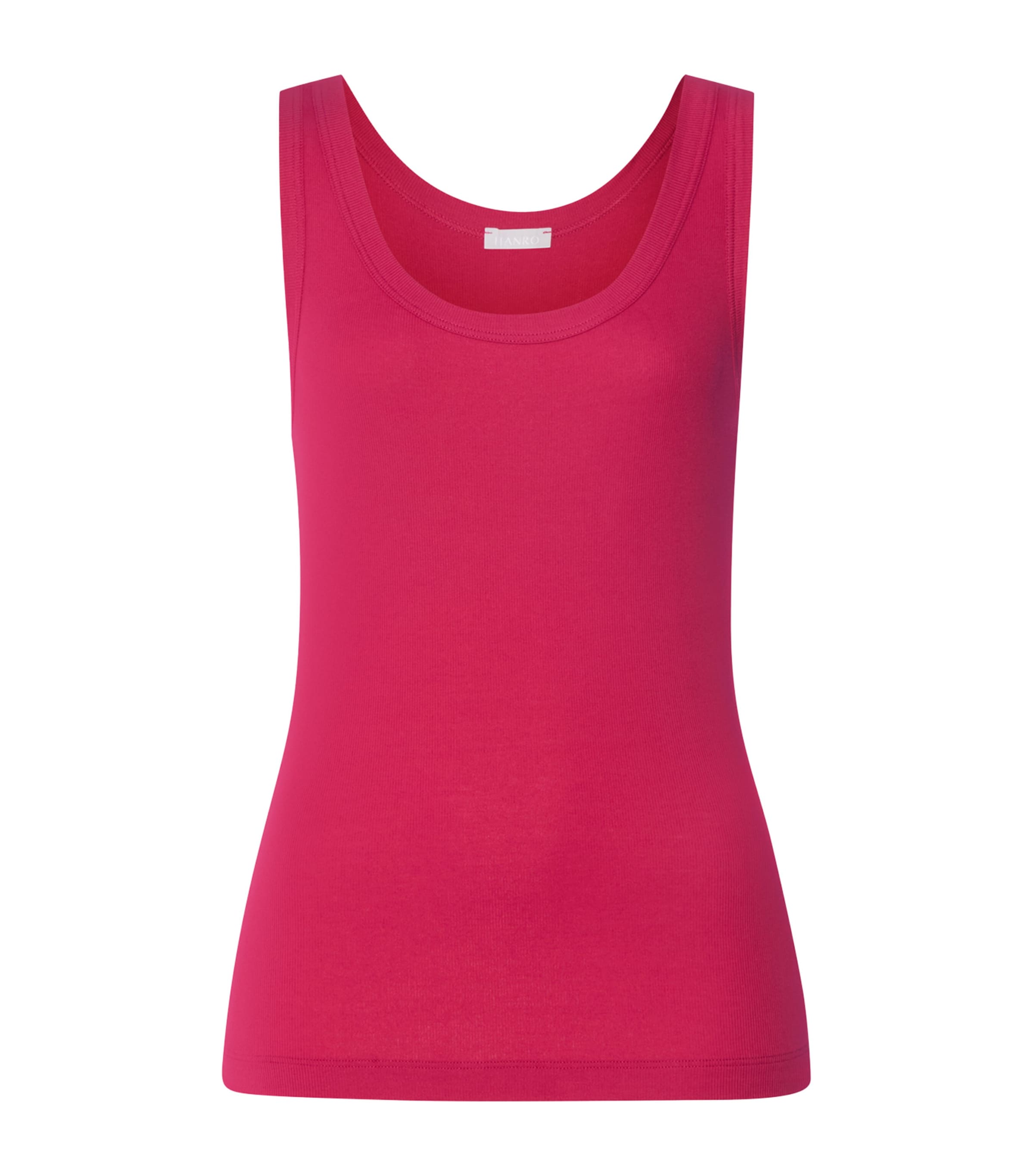 Cotton-Blend Tank Top LIGHT SANGRIA Image 1