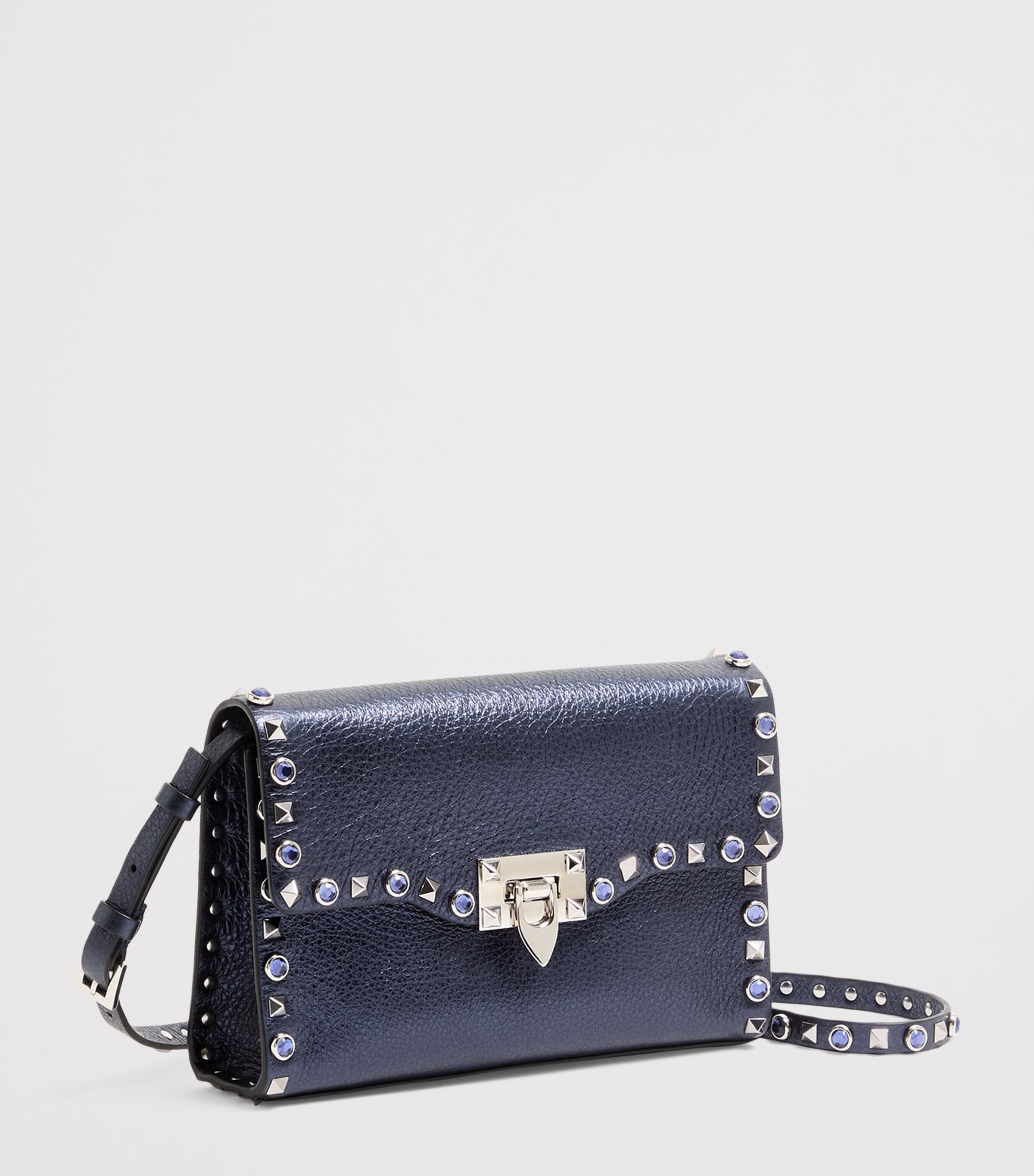 Valentino Garavani Calfskin Rockstud Spike Shoulder Bag Image 2