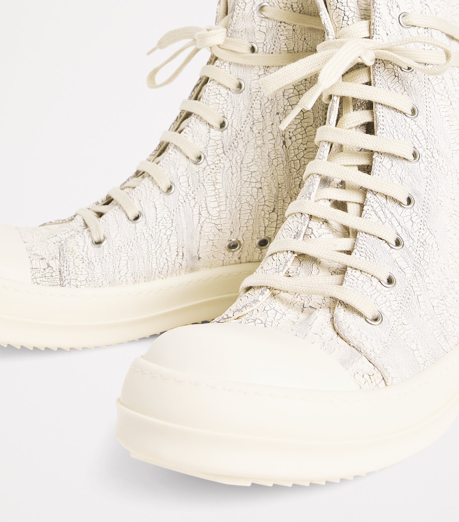 Drkshdw High-Top Sneakers 1111/MILK/MILK/MILK Image 7