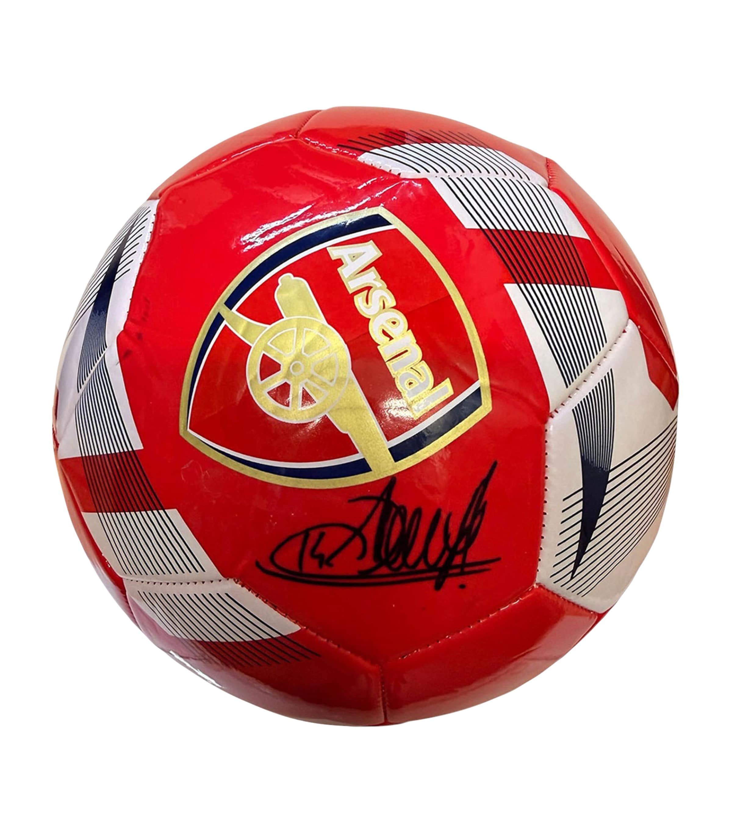 Leipzig Galleries Thierry Henry Autographed Football Image 1
