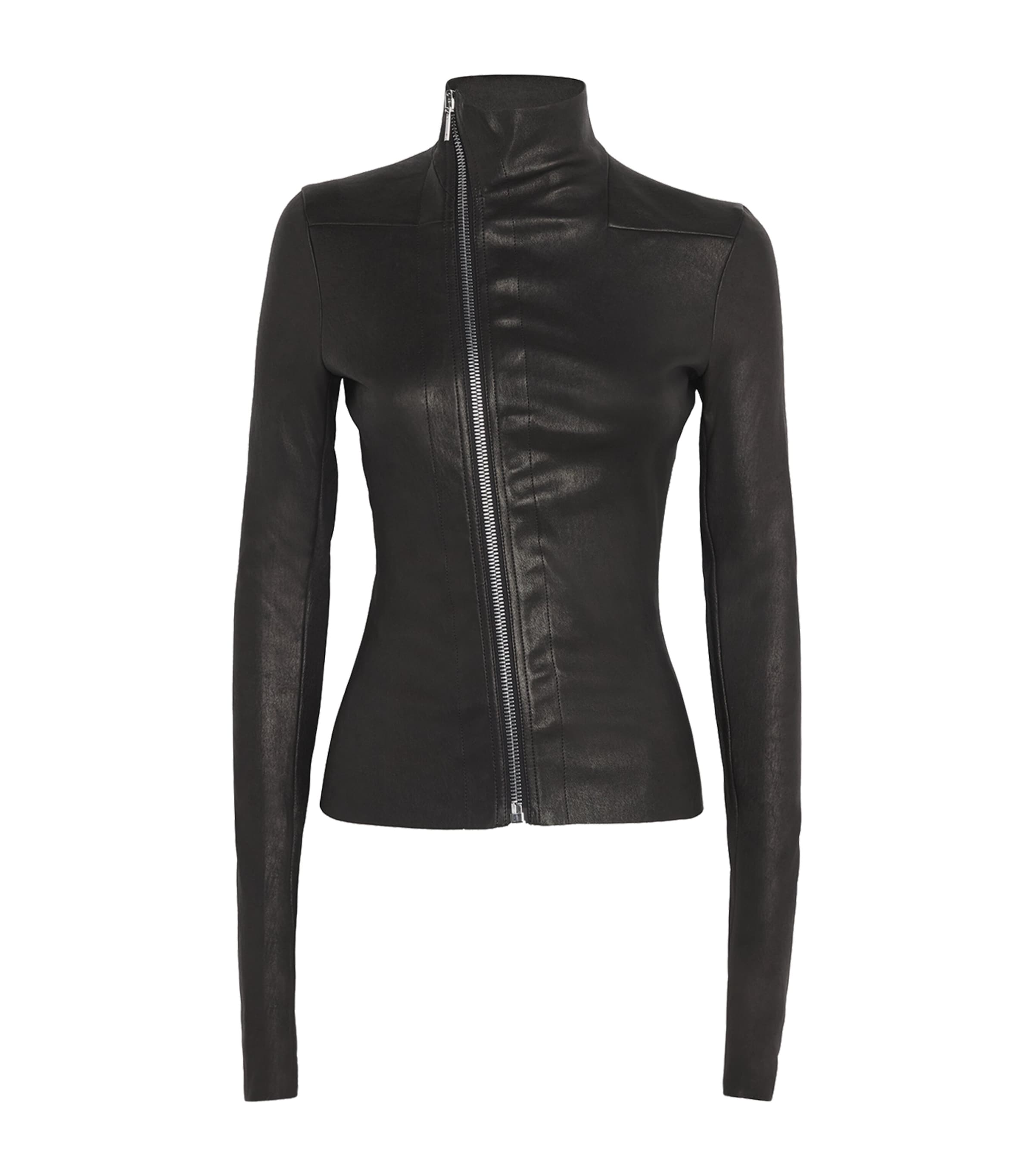 Rick Owens Lamb Leather Gary Jacket | Harrods US