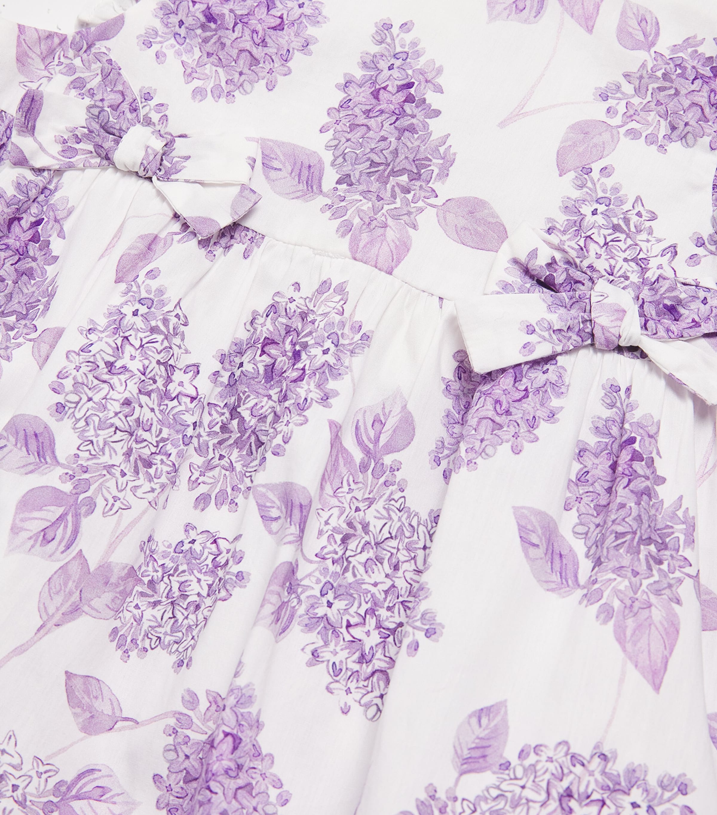 Tartine et Chocolat Cotton Floral Bodysuit (3-18 Months) Lilas Image 3